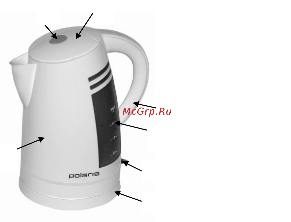 Polaris PWK 1887CL [4/8] Комплектация