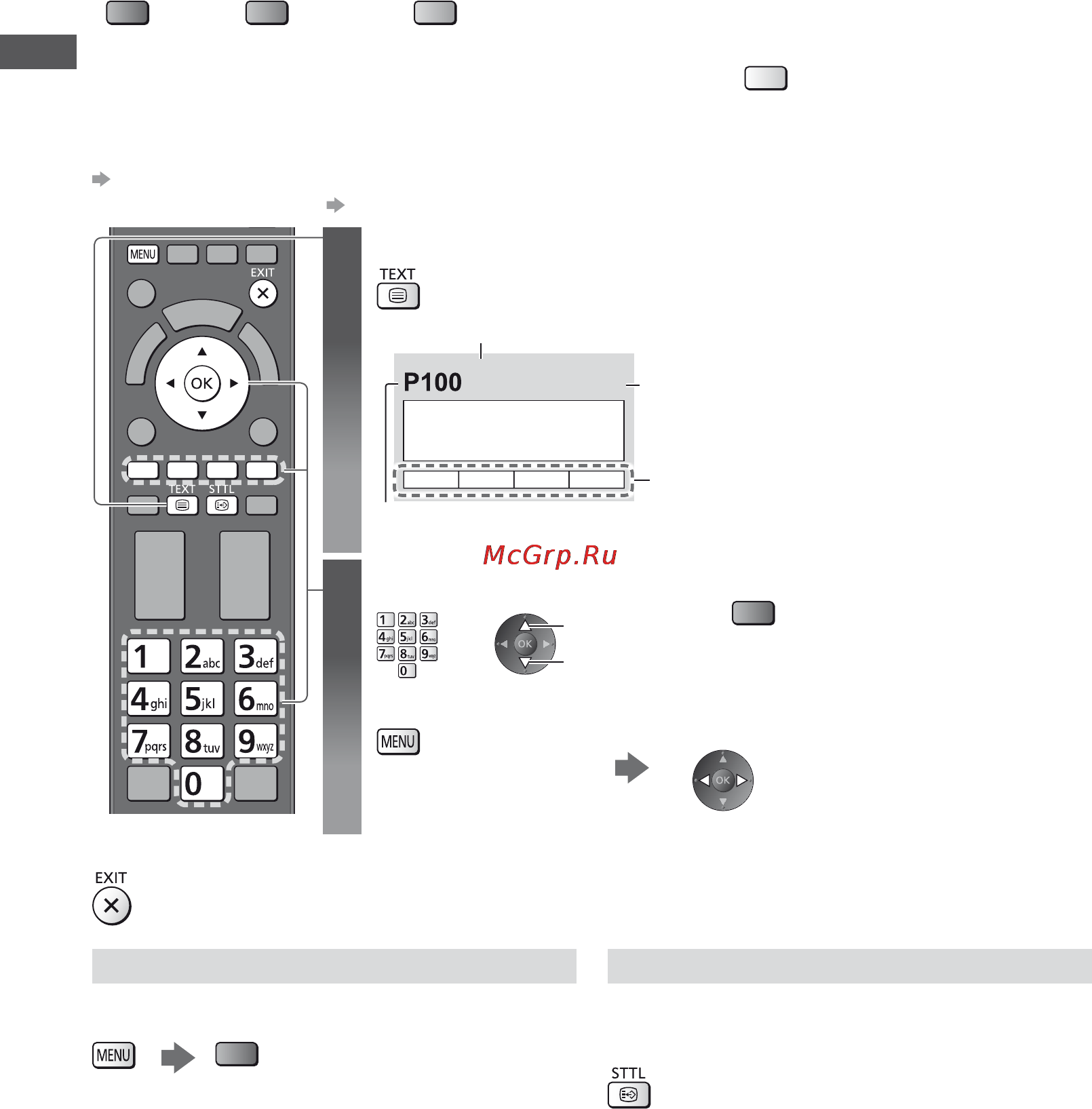 Panasonic LR47DT50 [26/104] Просмотр телетекста