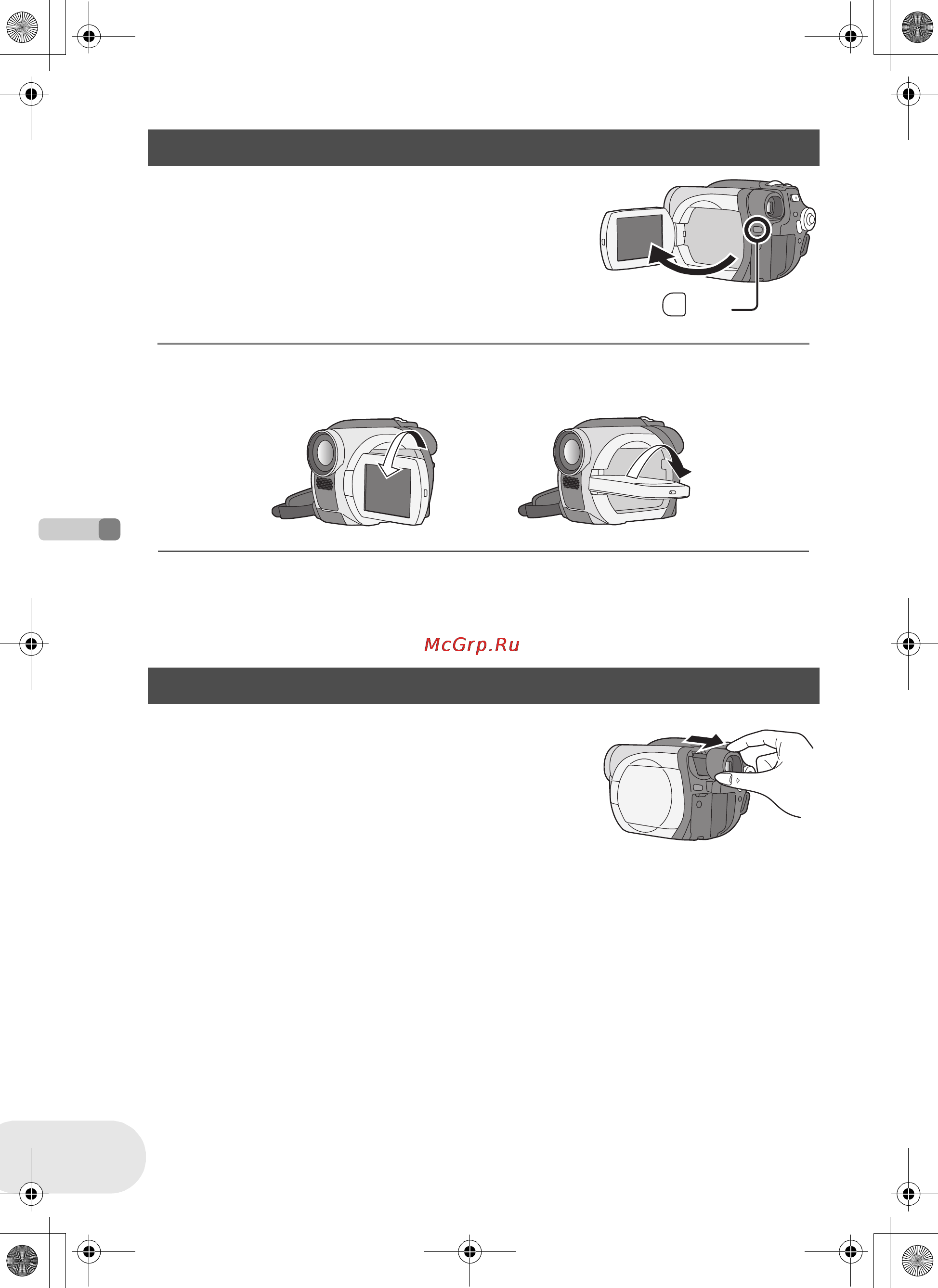 Panasonic VDR-D150EE-S [12/116] Использование жкд