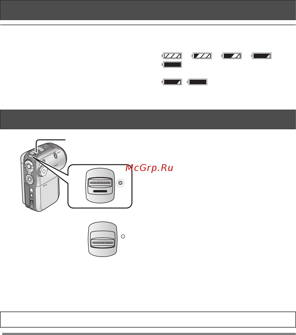 Panasonic SDR-S150 [18/116] Включение выключение камеры