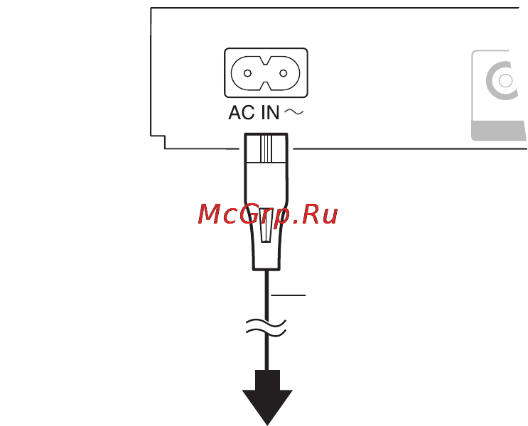 Panasonic DMP-BDT110 [12/44] Step 4 connecting ac mains lead