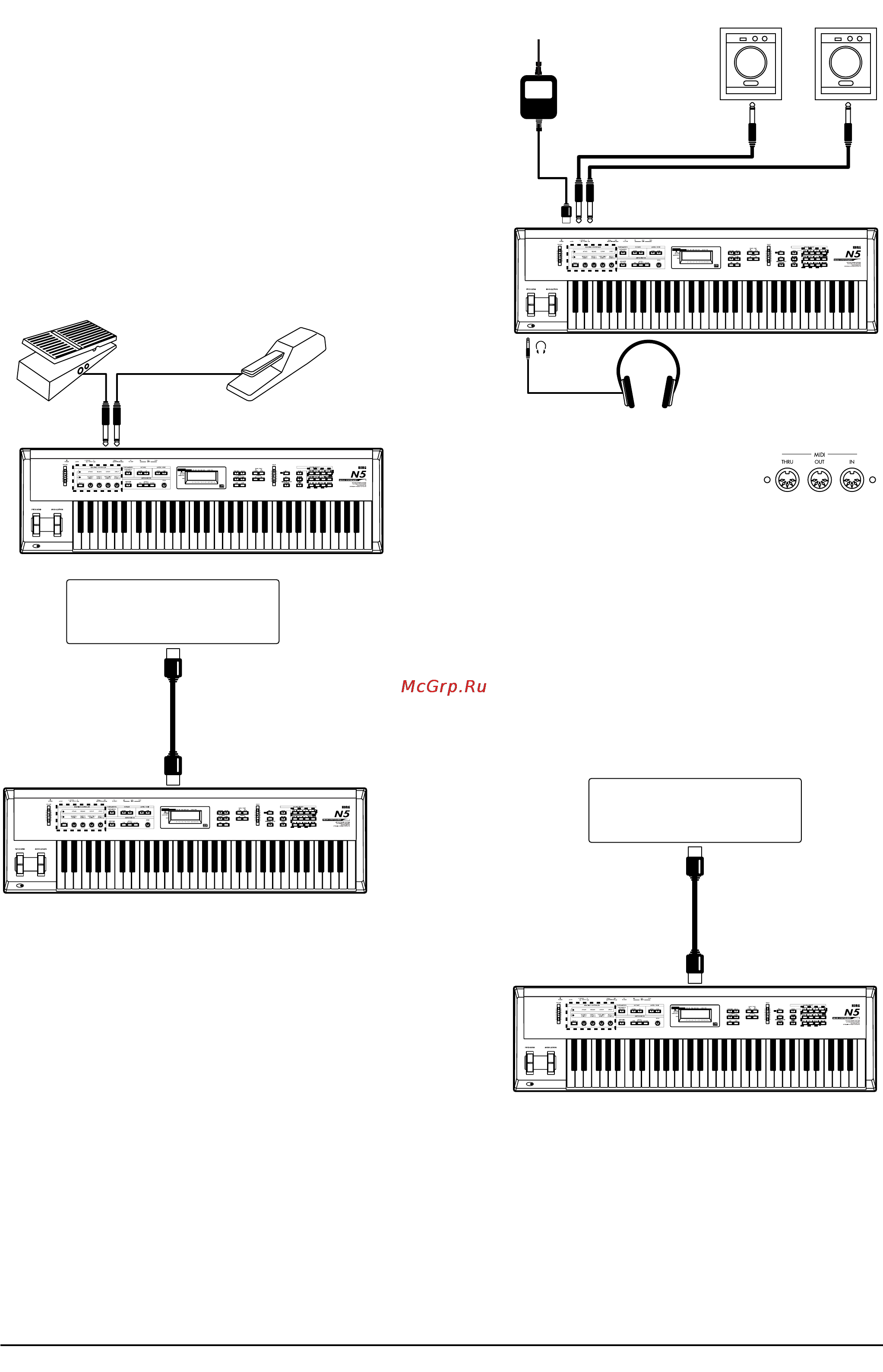 Korg N1 Инструкция по эксплуатации онлайн [6/81] 17328