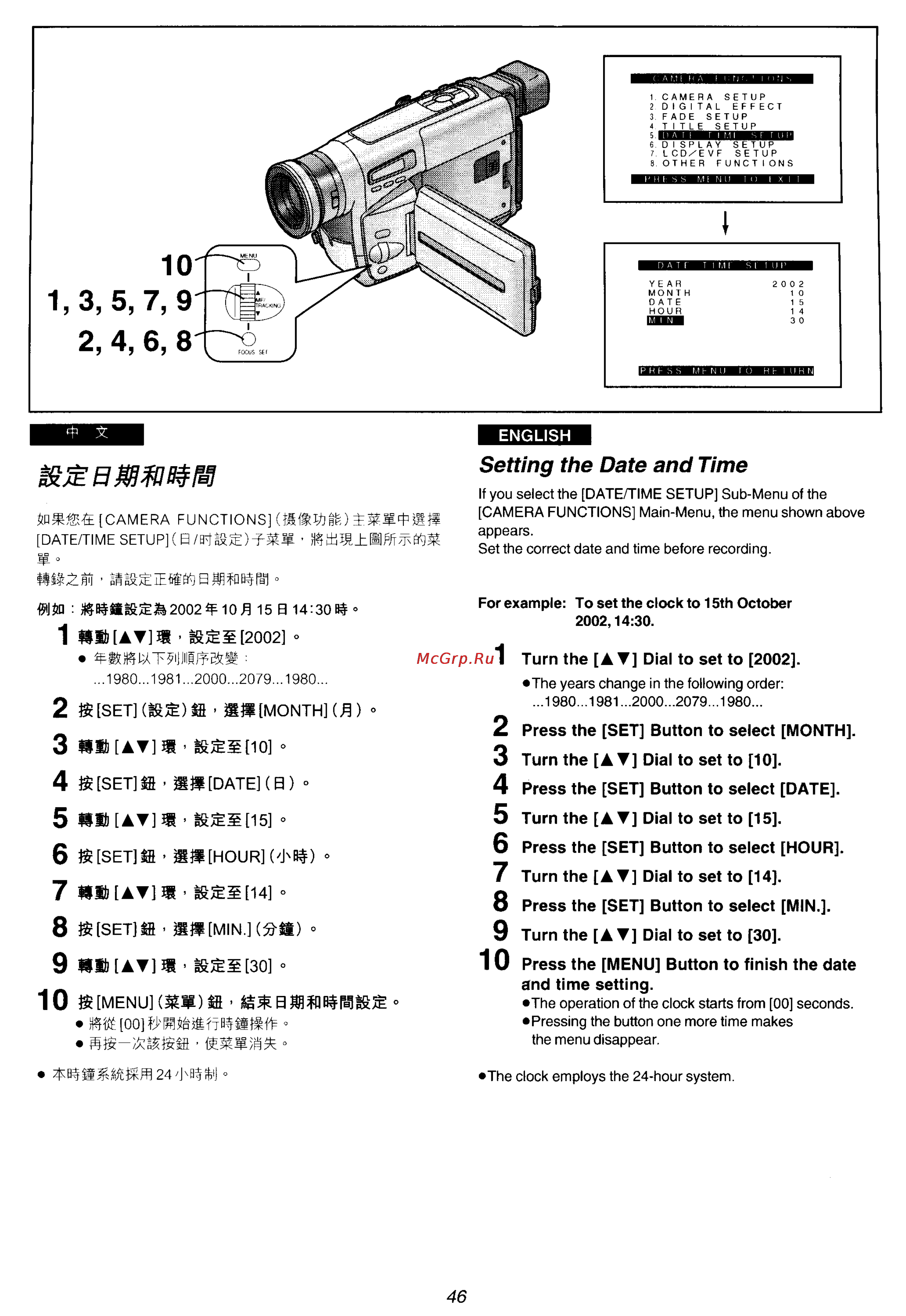 Panasonic NV-VZ55EMM [36/147] W av w