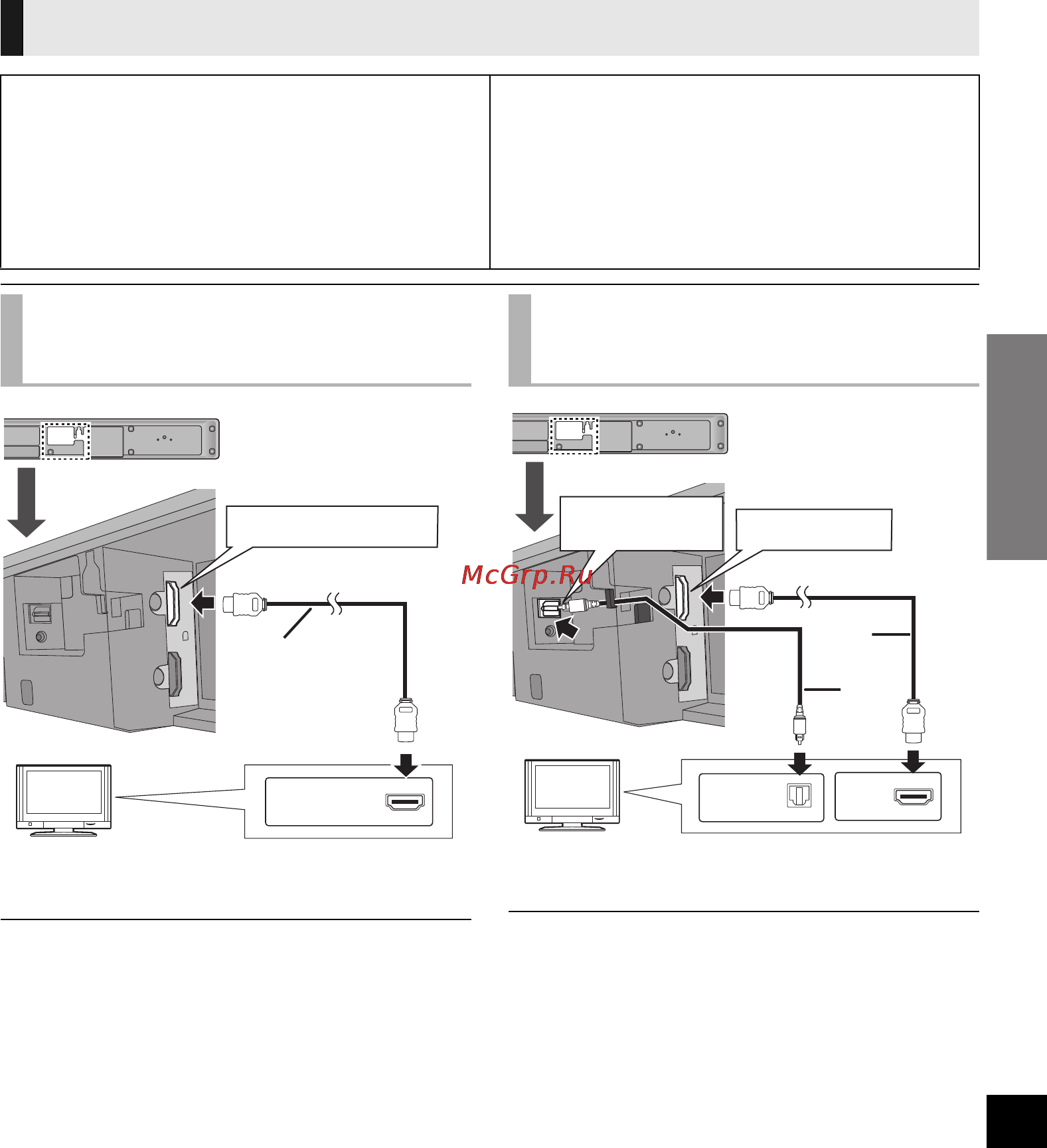 Panasonic SC-HTB520 [41/160] Steg 2 anslutningar