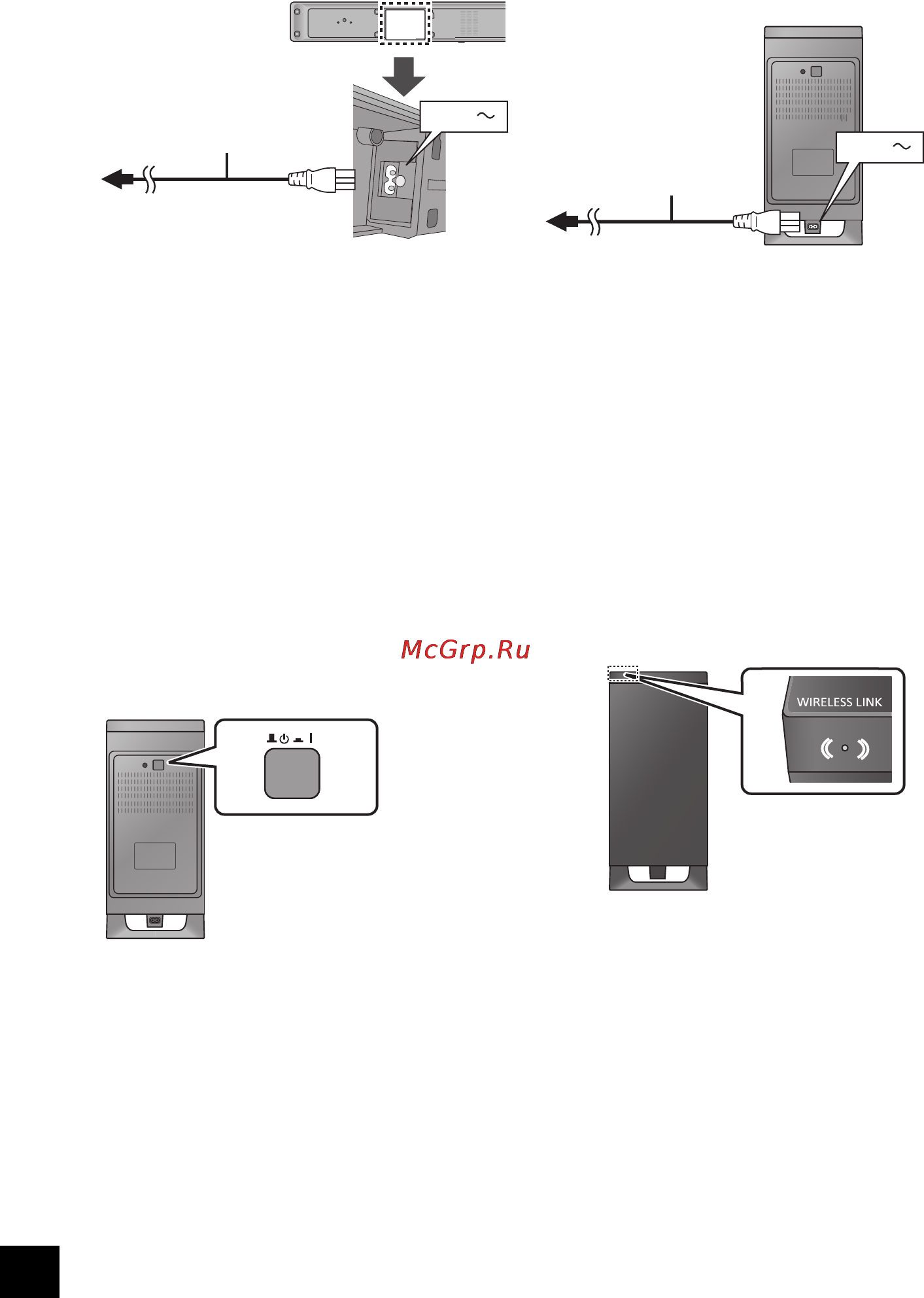Panasonic SC-HTB520 [96/160] Paso 3 cable de alimentación de ca