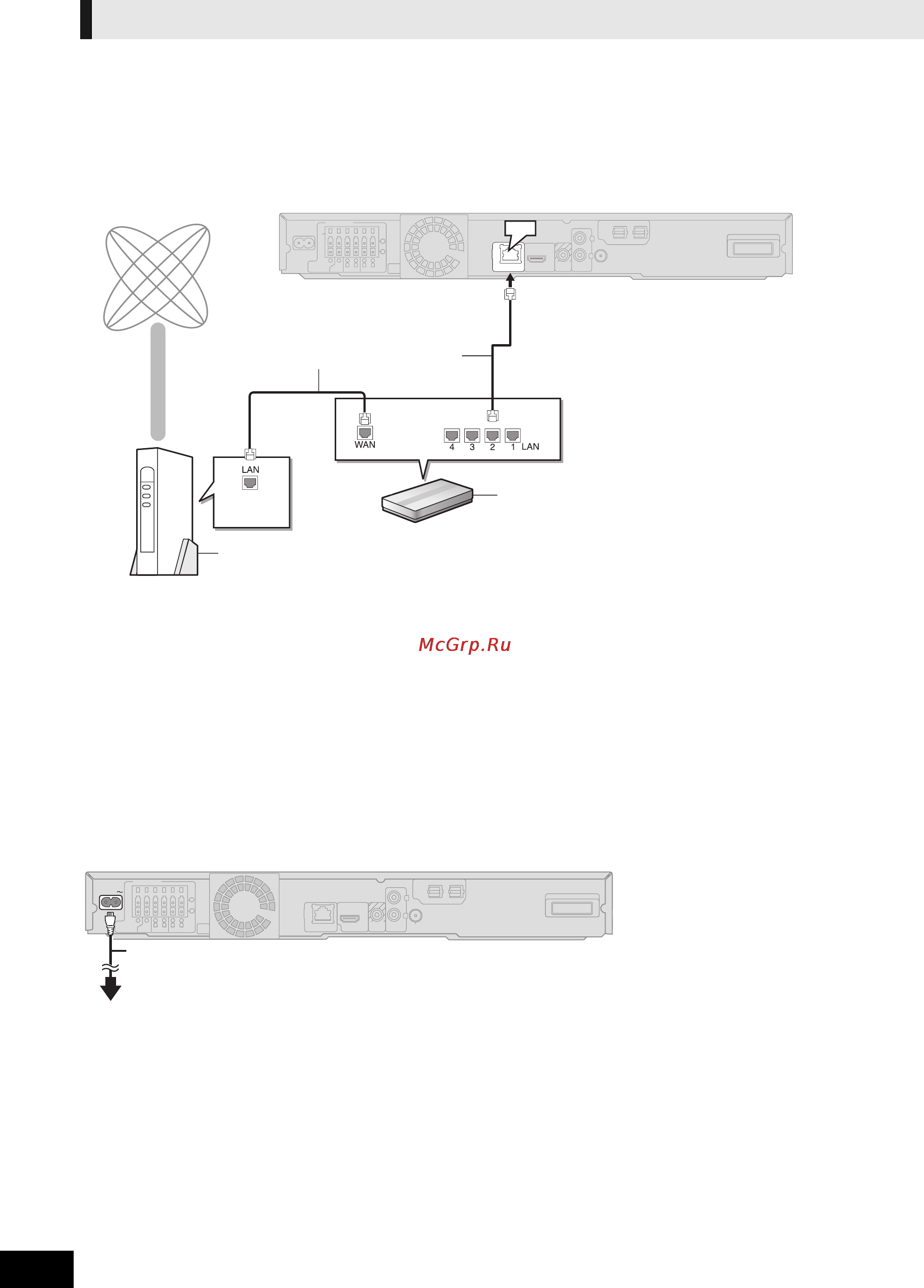 Panasonic SC-BT735 [18/52] Подключение к широкополосной сети
