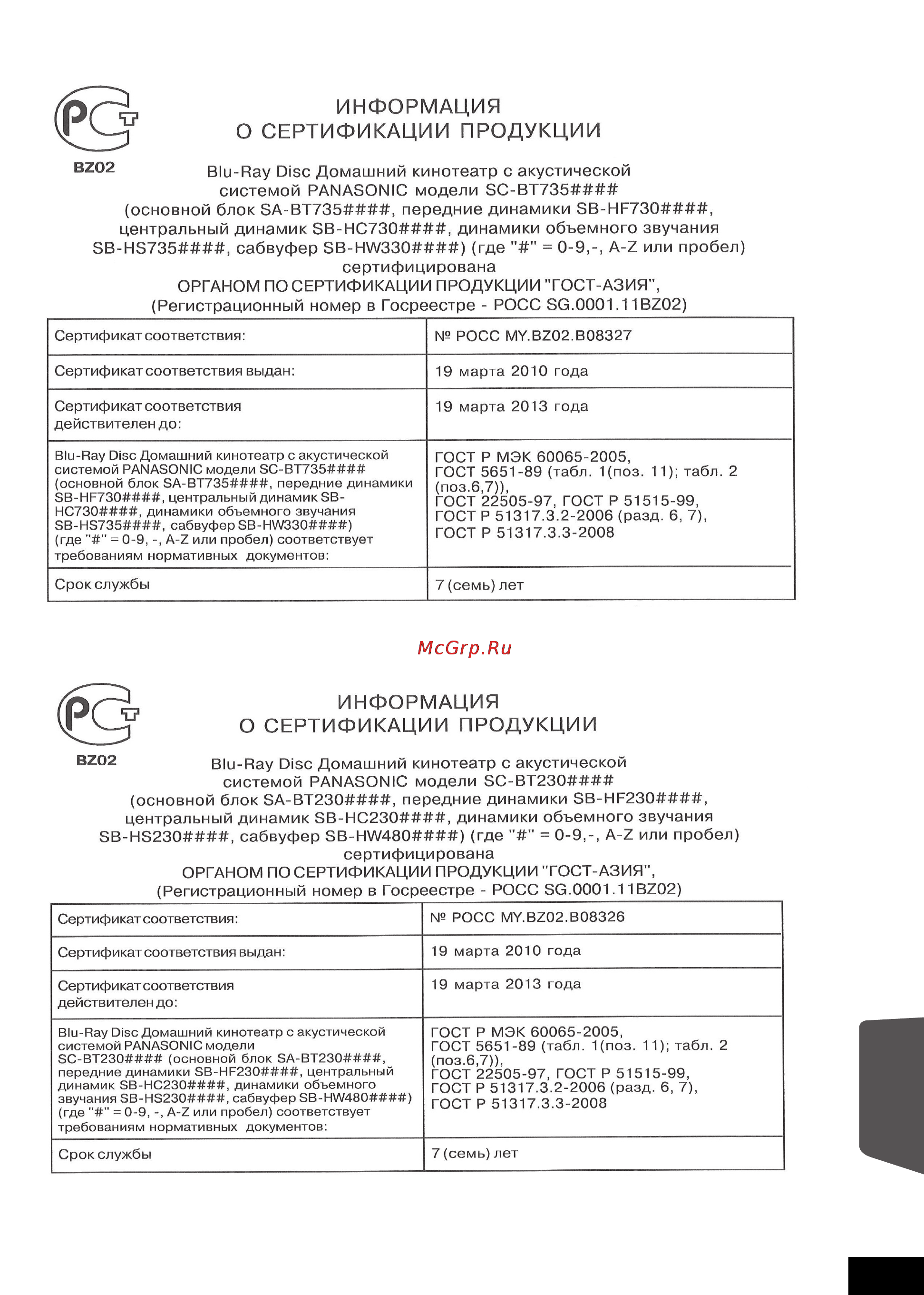 Panasonic SC-BT735 Инструкция по эксплуатации онлайн [51/52] 17325