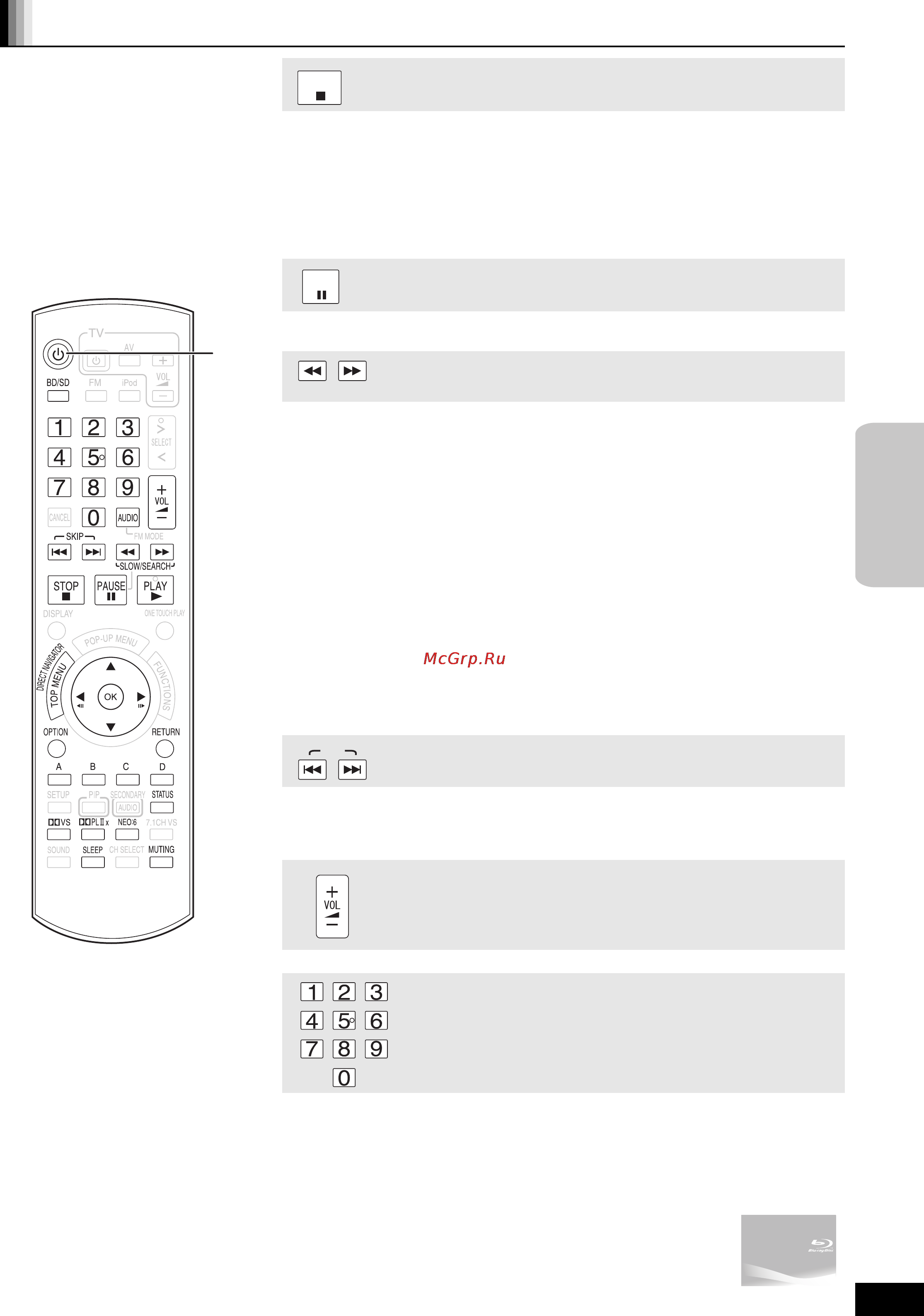 Panasonic SC-BT100 EE-K [17/96] Прочие операции во время воспроизведения
