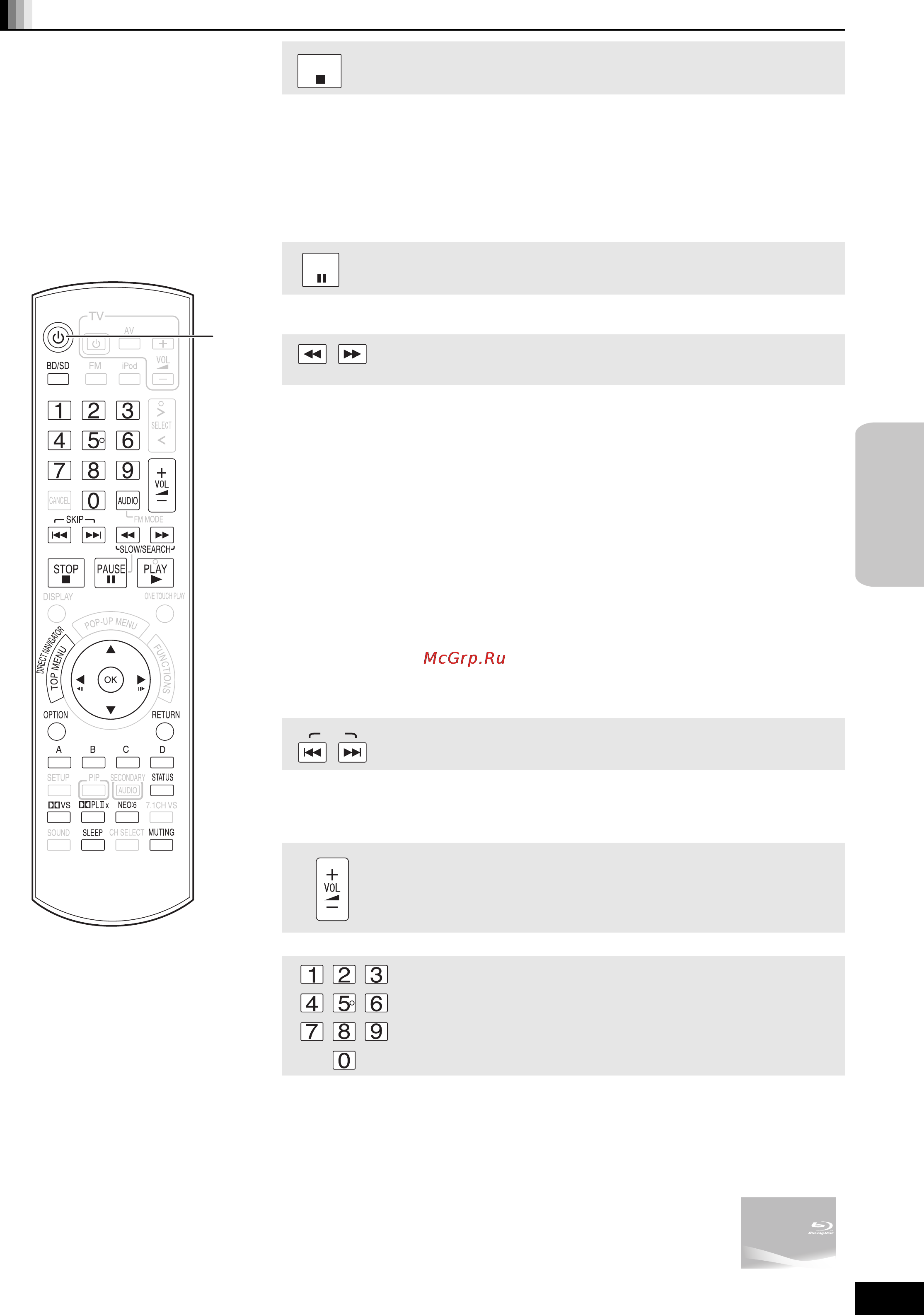 Panasonic SC-BT100 [65/96] Iншi операцiї пiд час вiдтворення