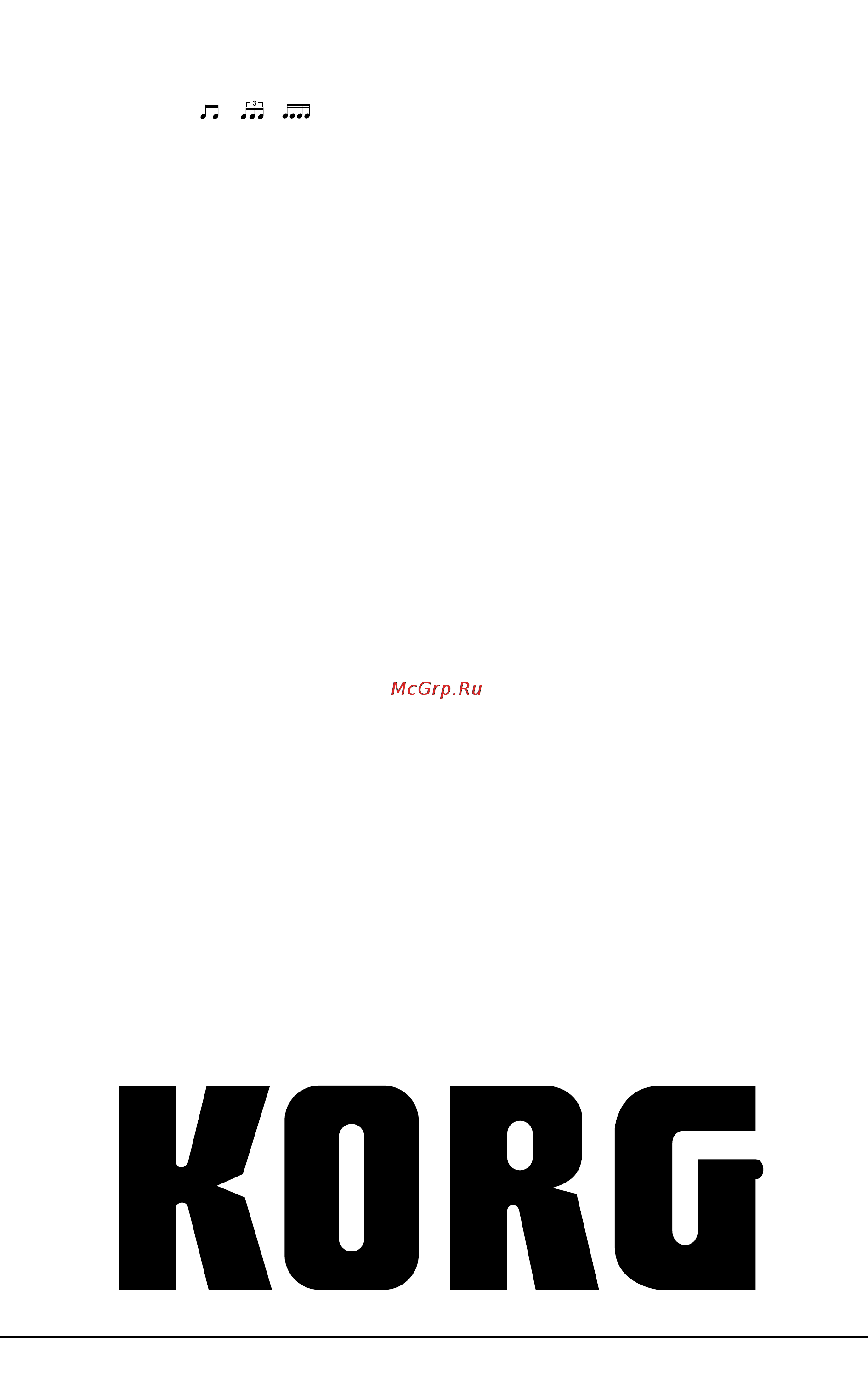 Korg MM-2 [5/5] Спецификации