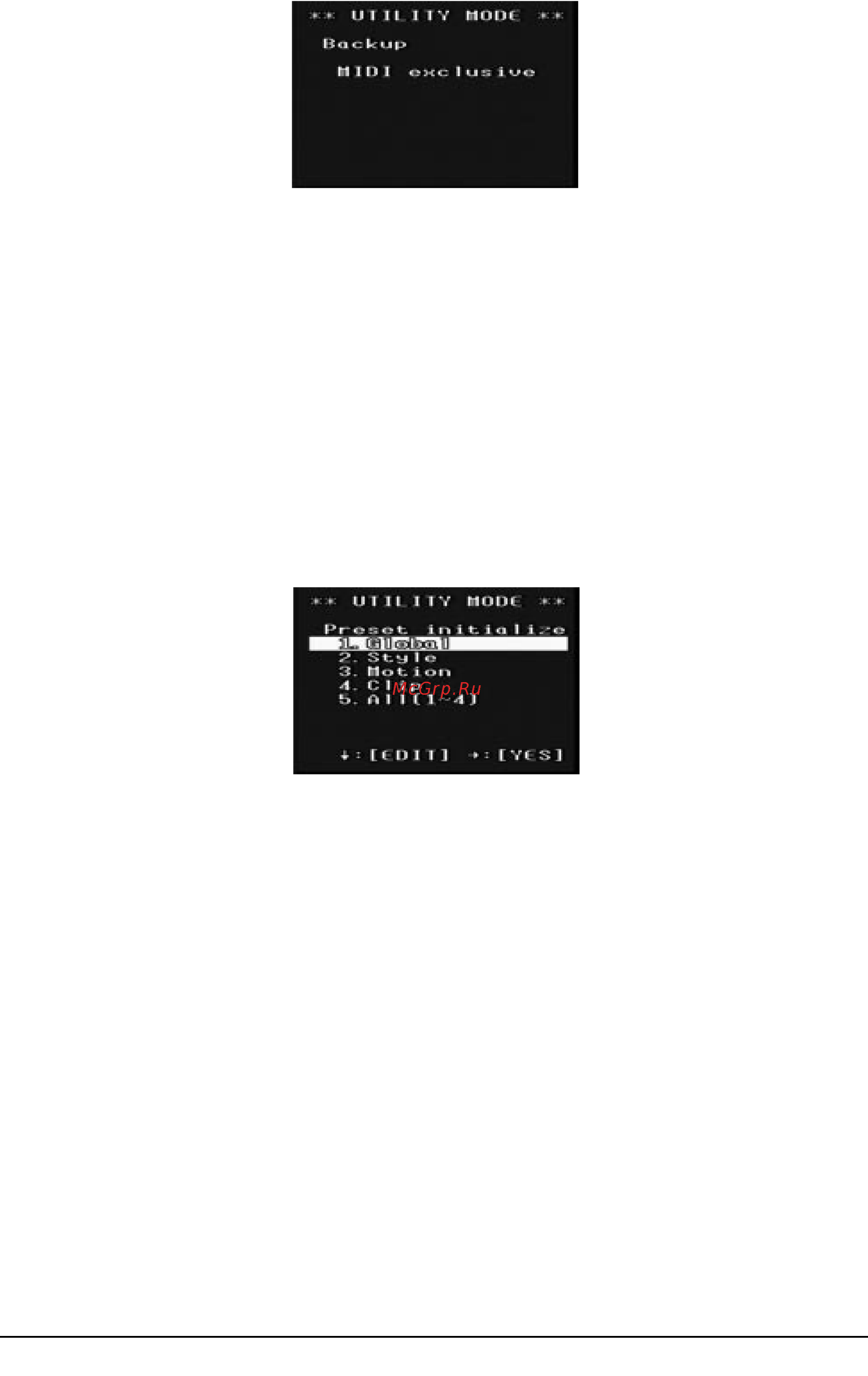 Korg KTV1 kaptivator [25/50] Korg kaptivator руководство пользователя