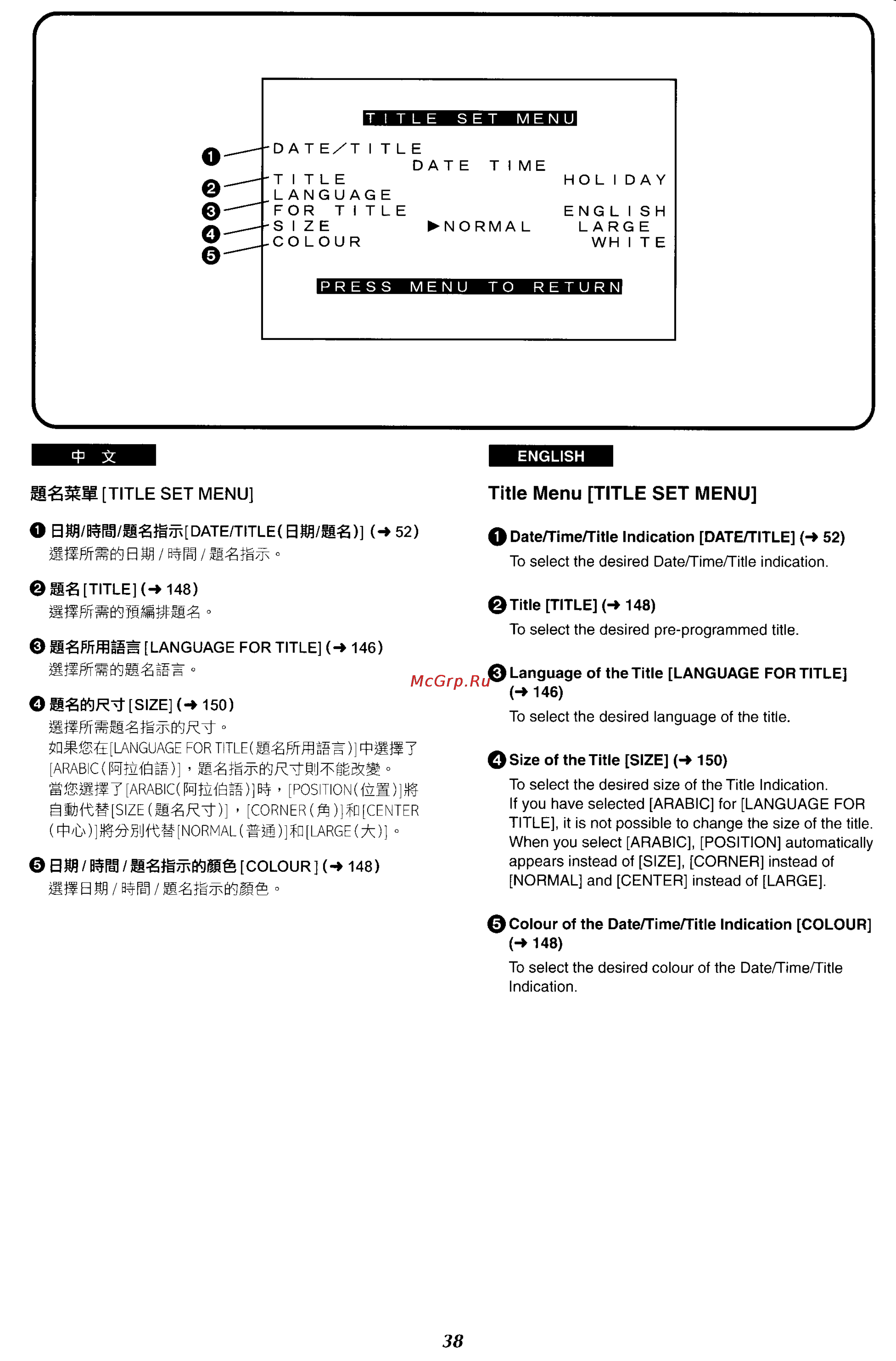Panasonic NV-VX87EN [33/183] O a ag 0 1