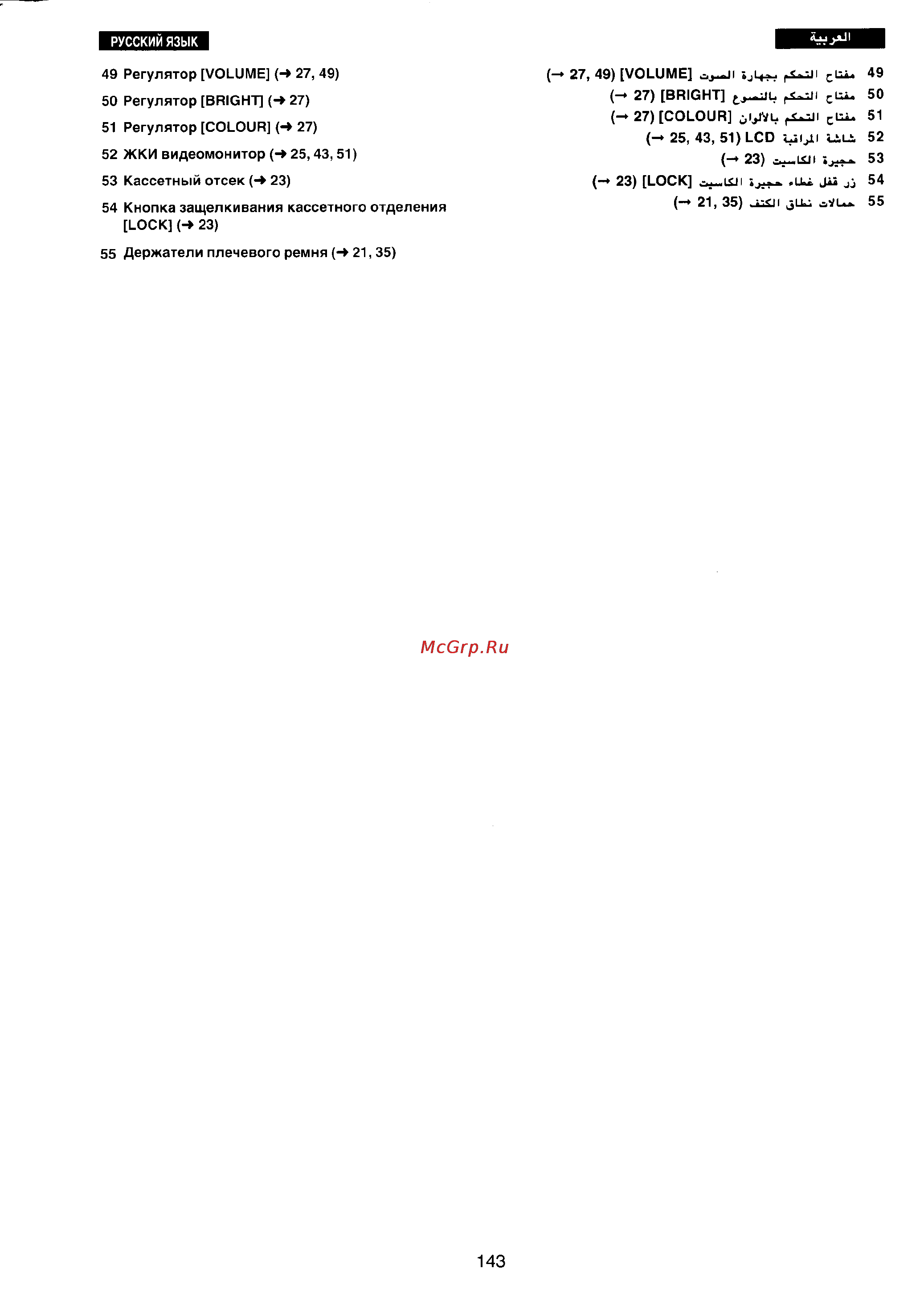 Panasonic NV-VX5EN Инструкция по эксплуатации онлайн [129/132] 17423