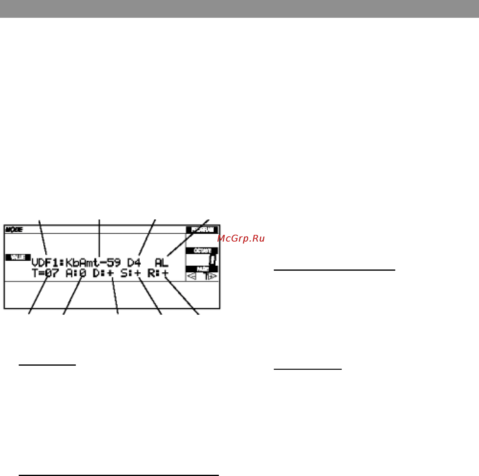 Korg iS50B [126/186] Страница 7 vdf keyboard tracking