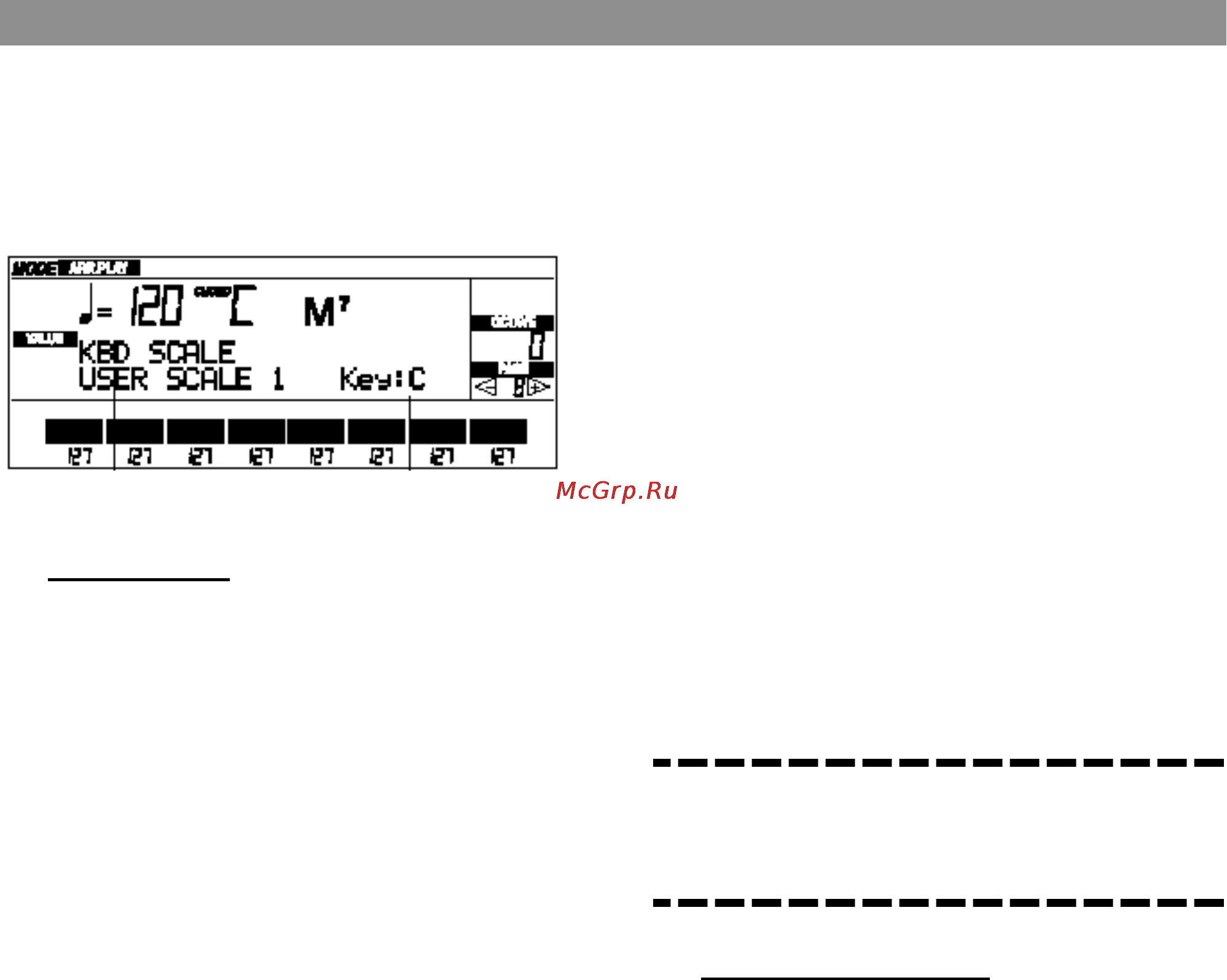 Korg iS50B [46/186] Страница 8 звукоряд клавиатуры