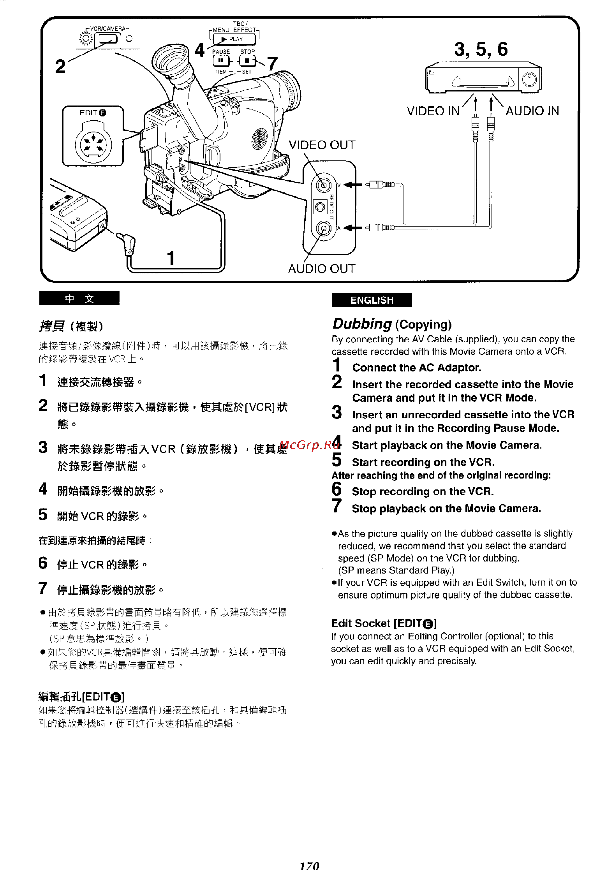 Panasonic NV-VX37ENH [162/183] Copying