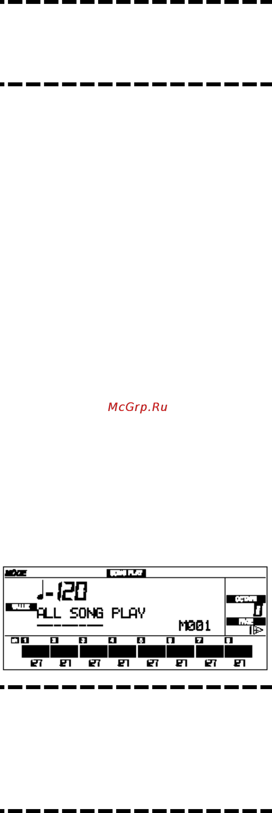 Korg iS35 [30/240] Прослушивание сонгов