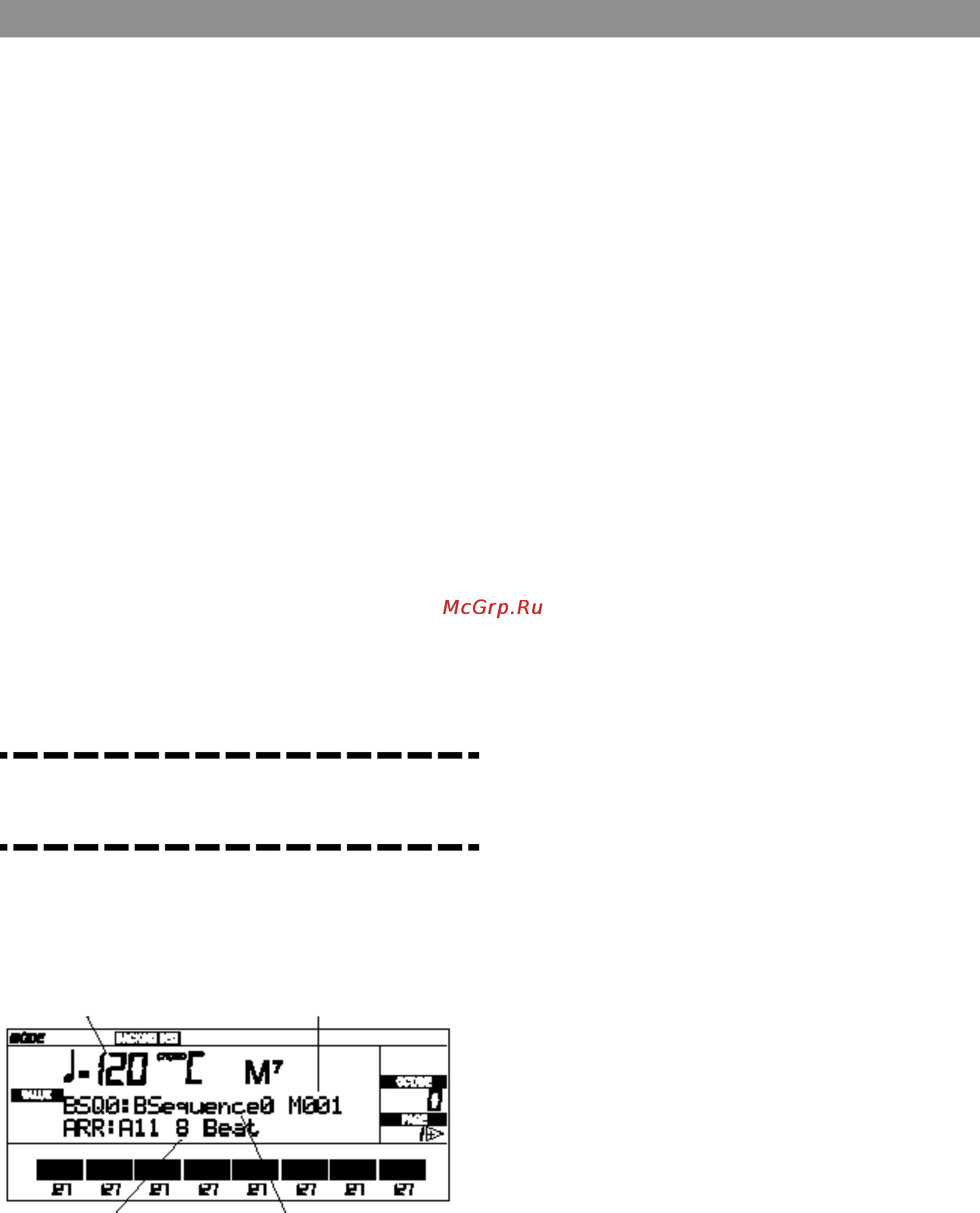 Korg i40M [32/222] Секвенции аккомпанемента