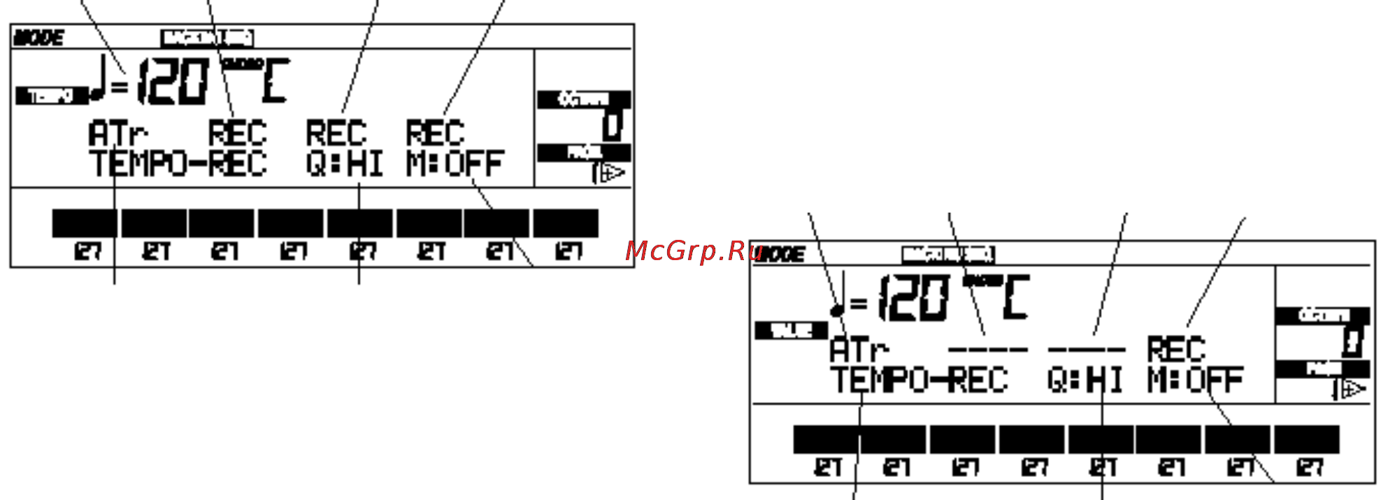 Korg i40M [86/222] Запись аккордов