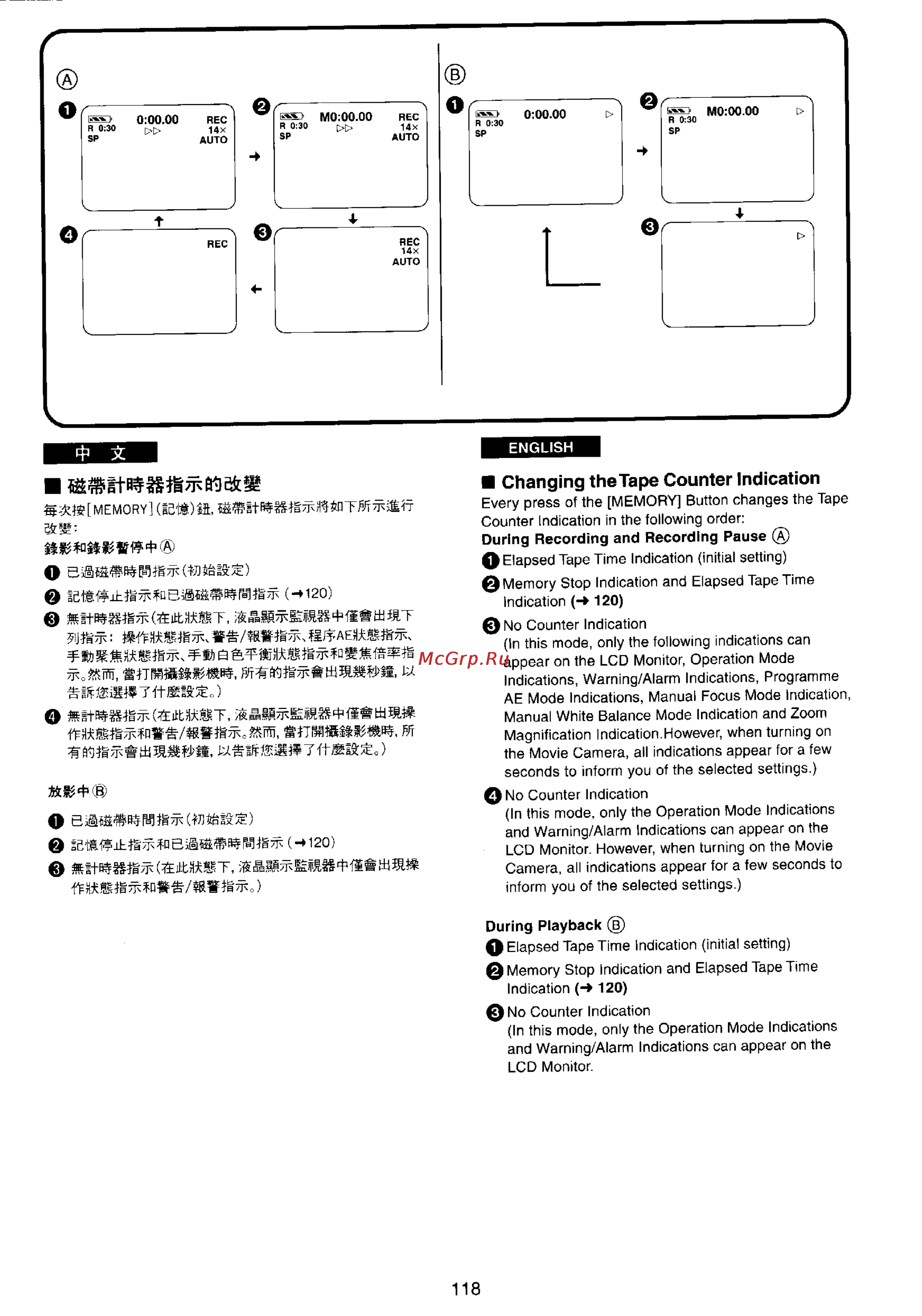 Panasonic NV-VX22EN [114/137] Miw aèwo m fê