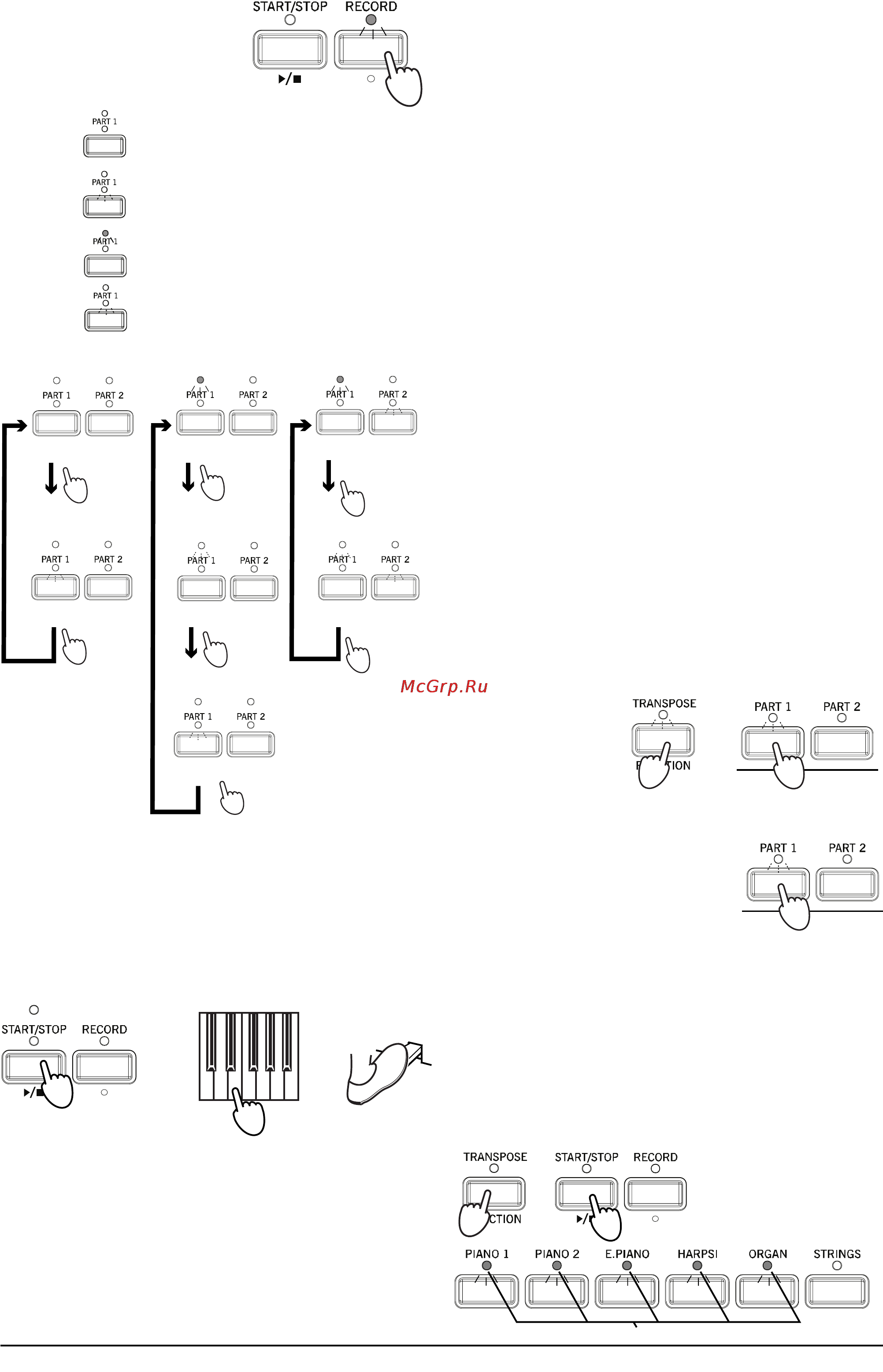 Korg EC320 [9/17] Ддщддп