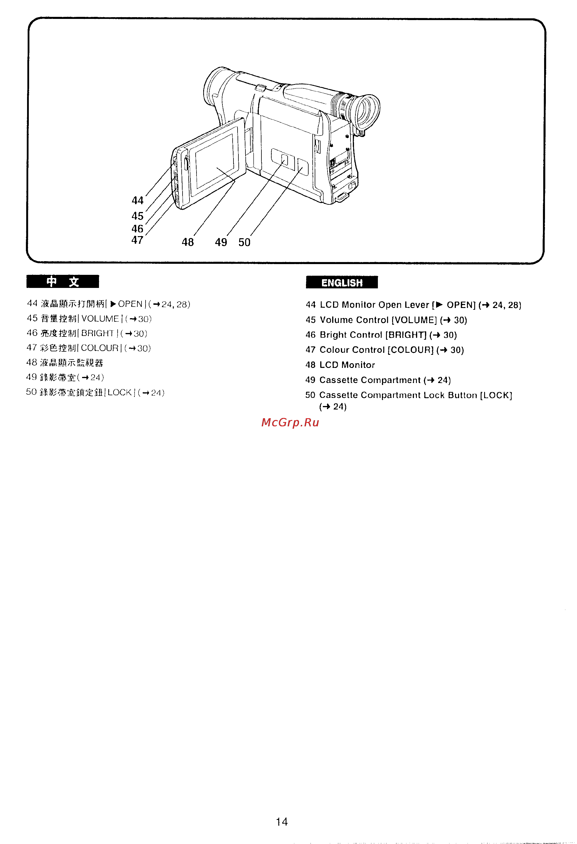 Panasonic NV-VX10EN Инструкция по эксплуатации онлайн [11/113] 17515