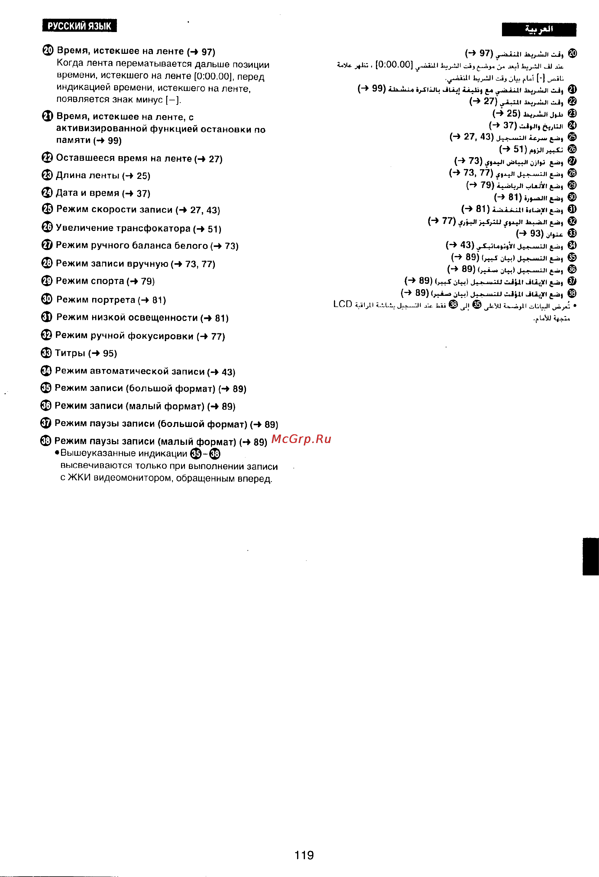 Panasonic NV-VX10EN [110/113] А ал и а