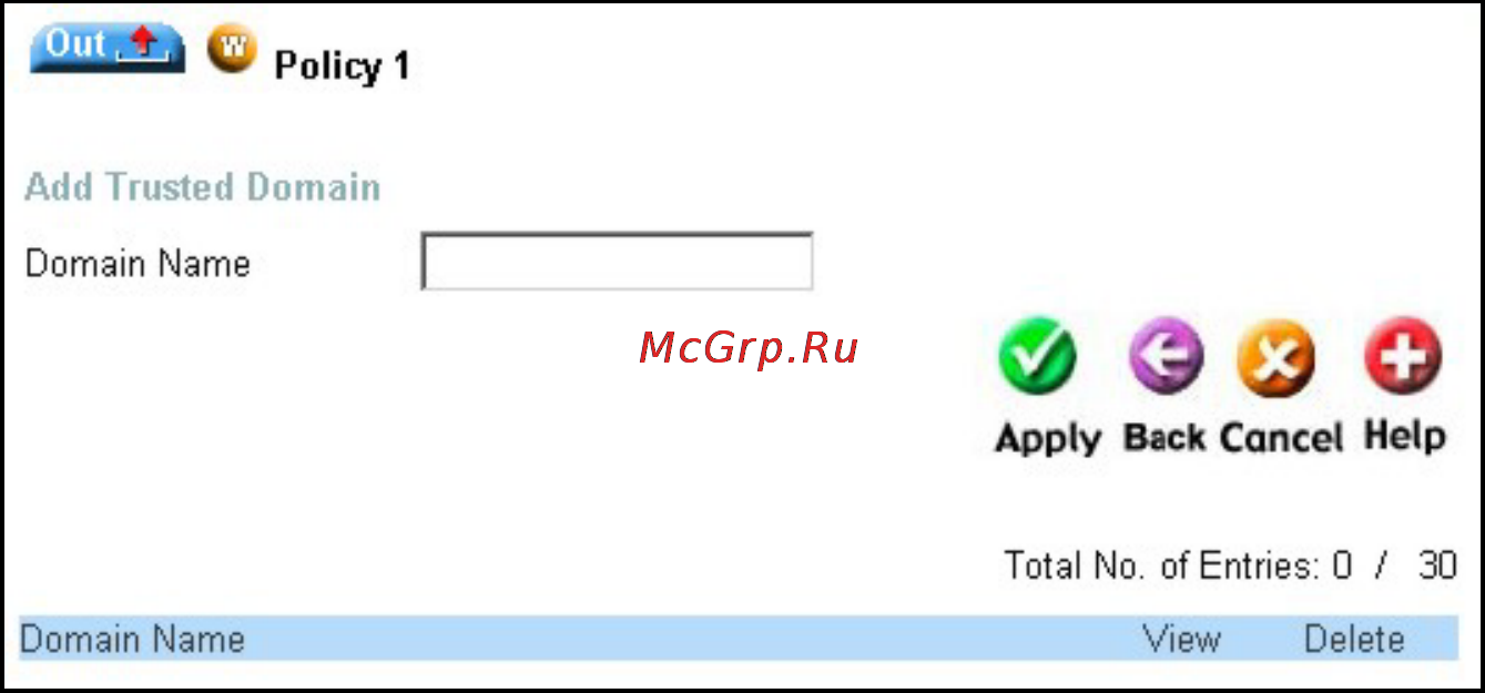 D-Link DFL-600 [62/113] Blocked mac addresses