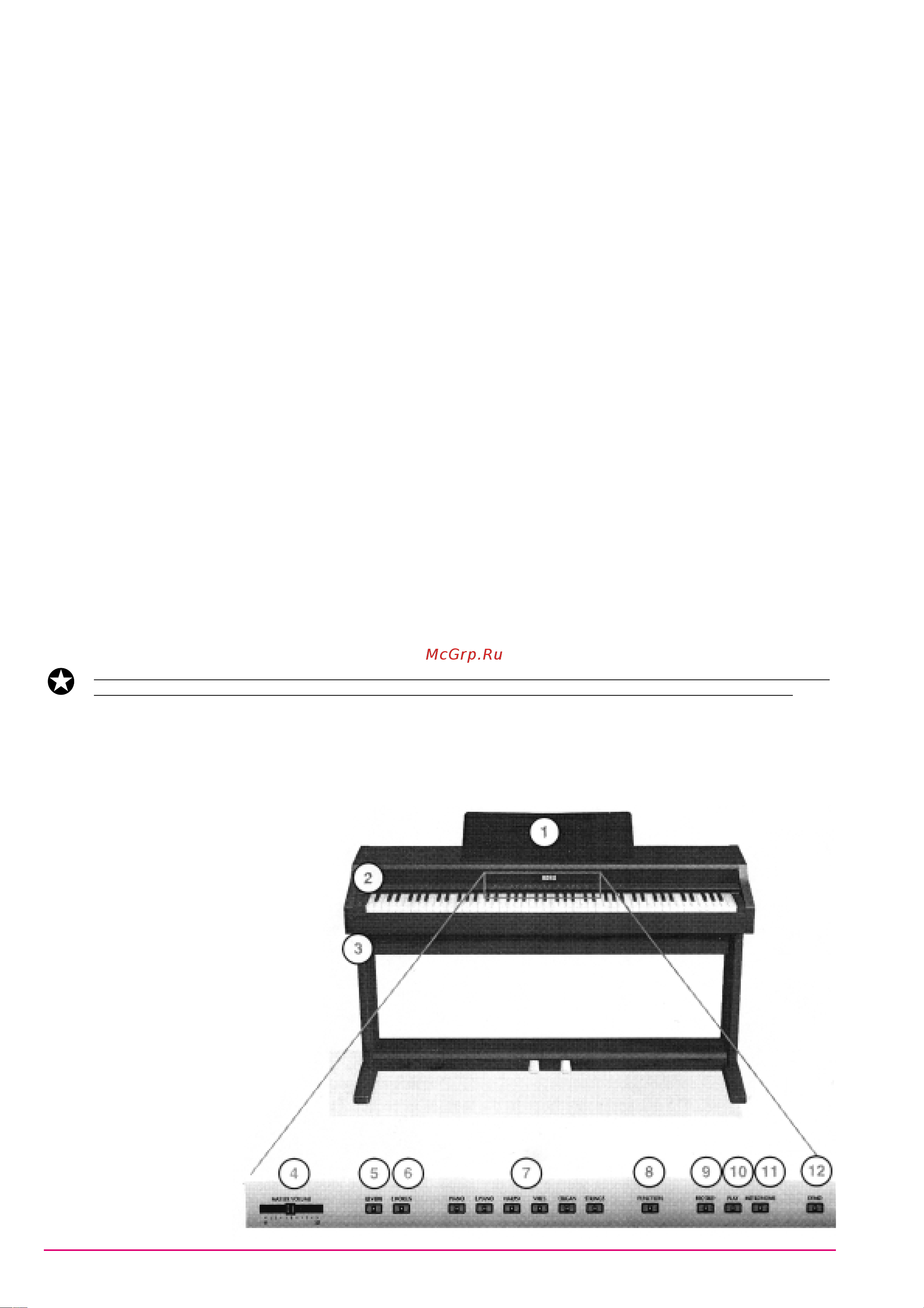 Korg EC100 [2/9] Введение