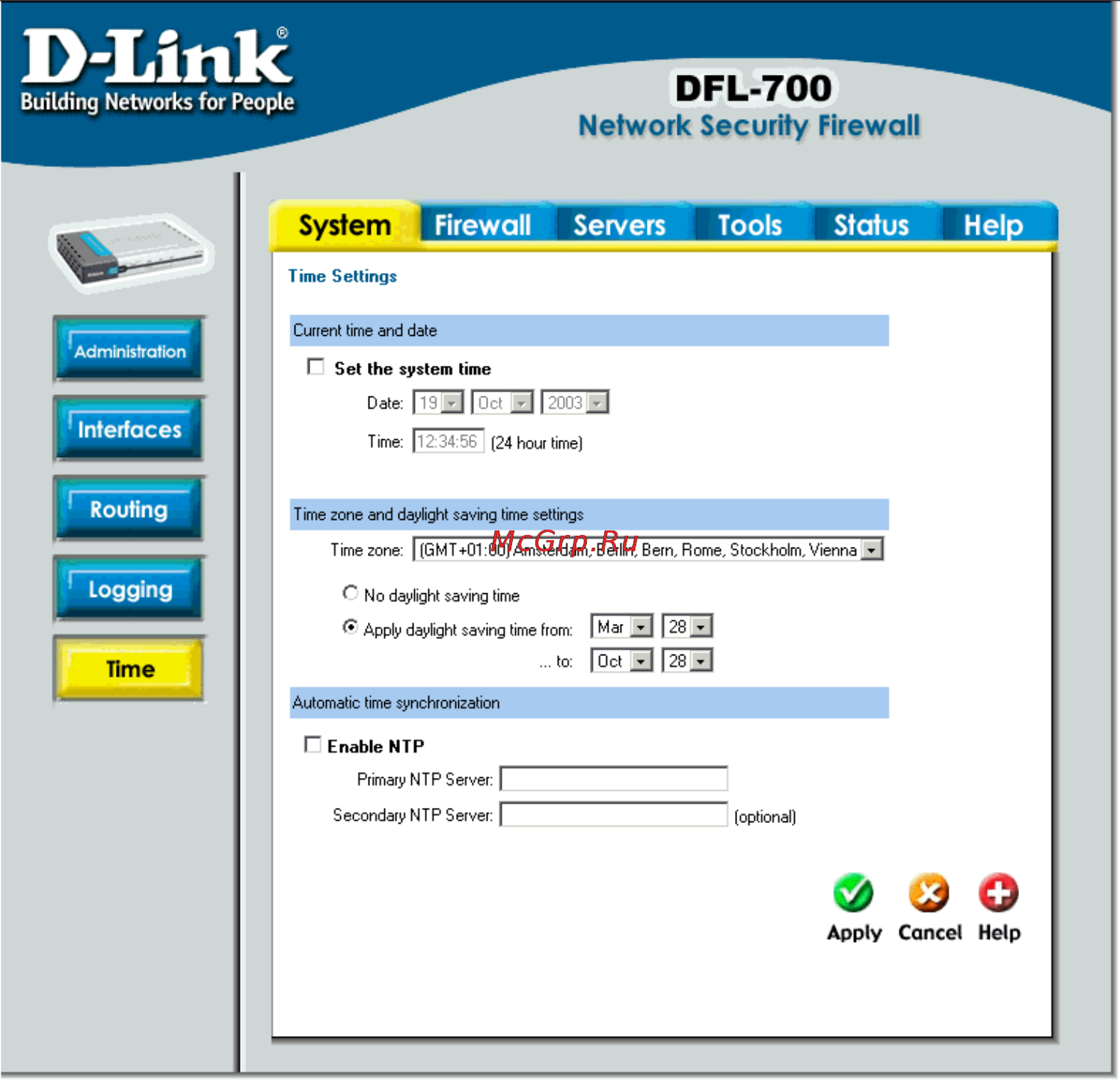 D-Link DFL-700 Инструкция по эксплуатации онлайн [26/131] 17540