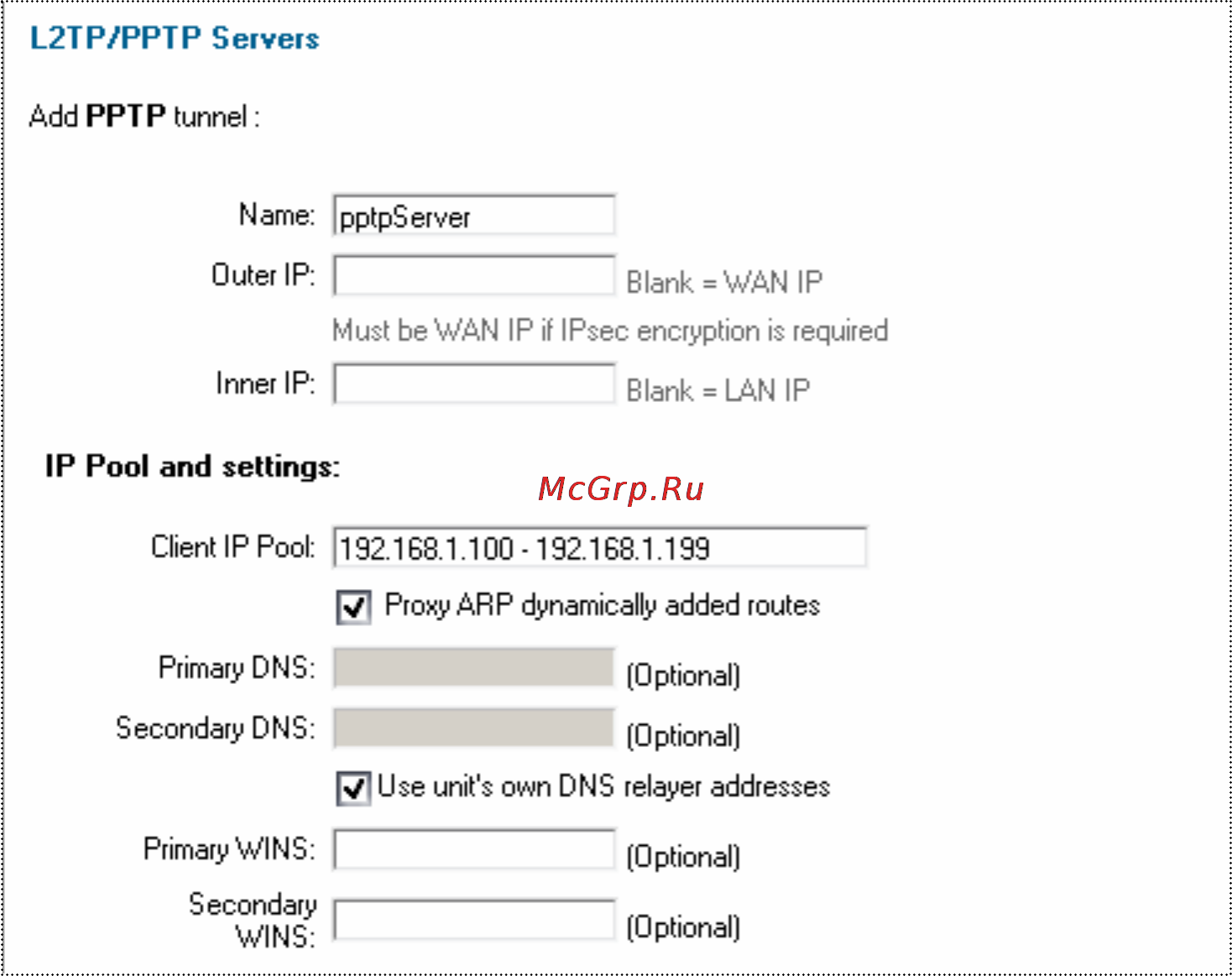 D-Link DFL-700 [90/131] Settings for main office