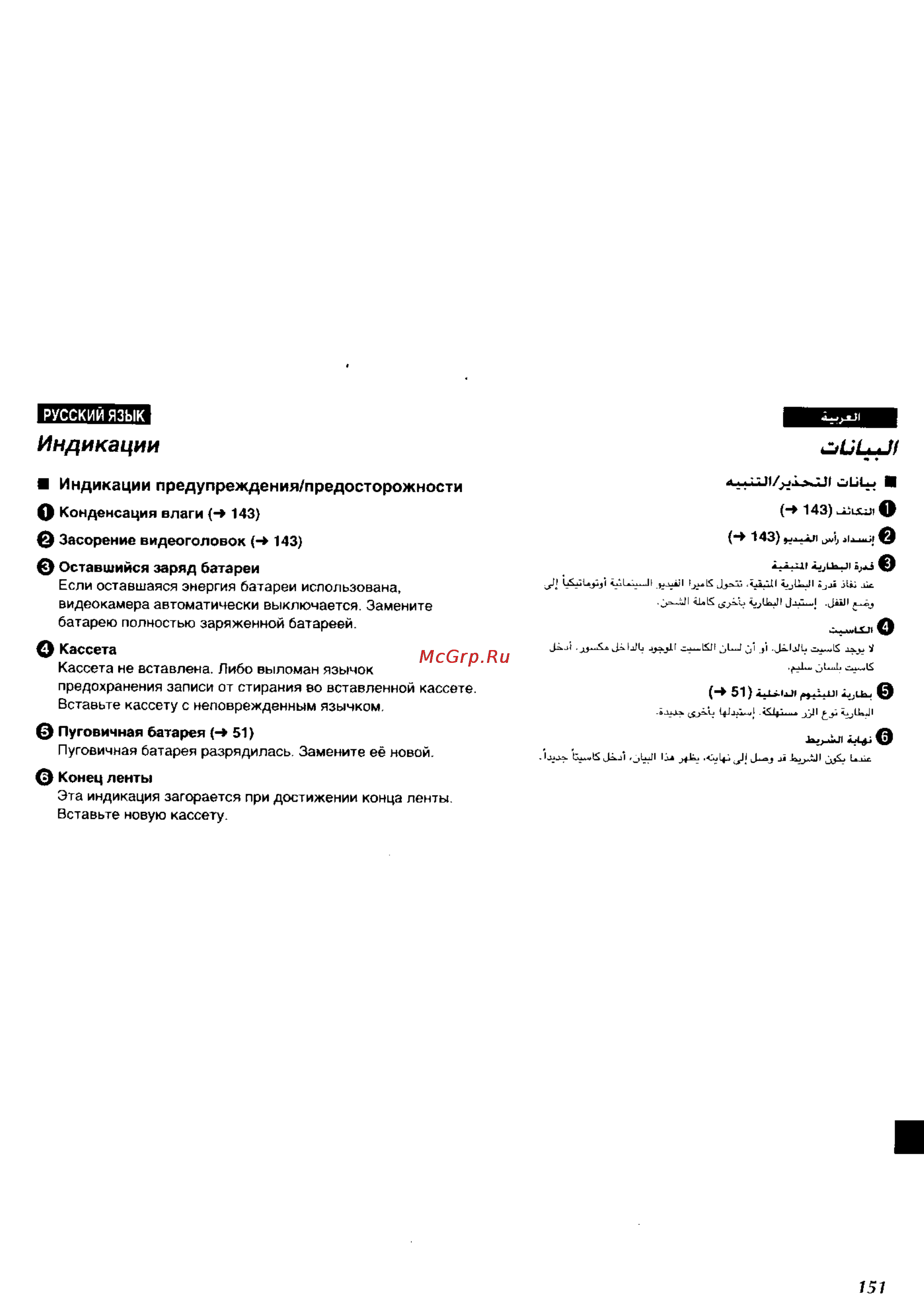 Panasonic NV-RZ1ENC [138/149] Индикации