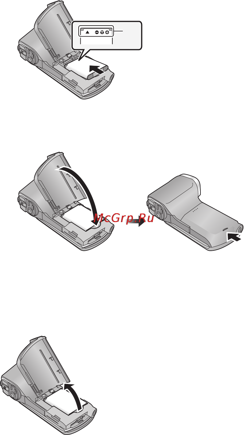 Panasonic HX-DC2 [26/186] Закройте крышку отсека для аккумулятора карты