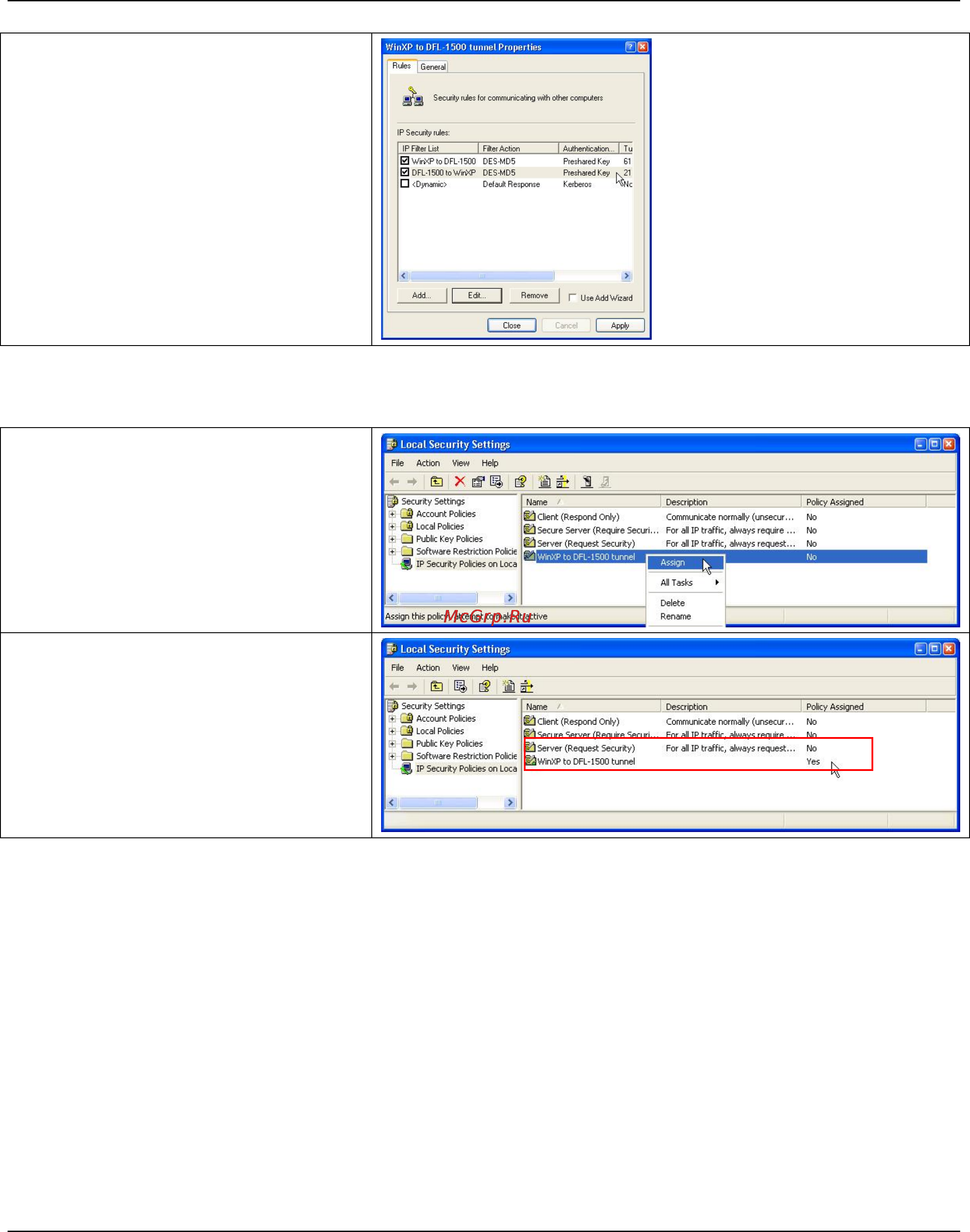 D-Link DFL-1500 [188/271] Enable the security settings
