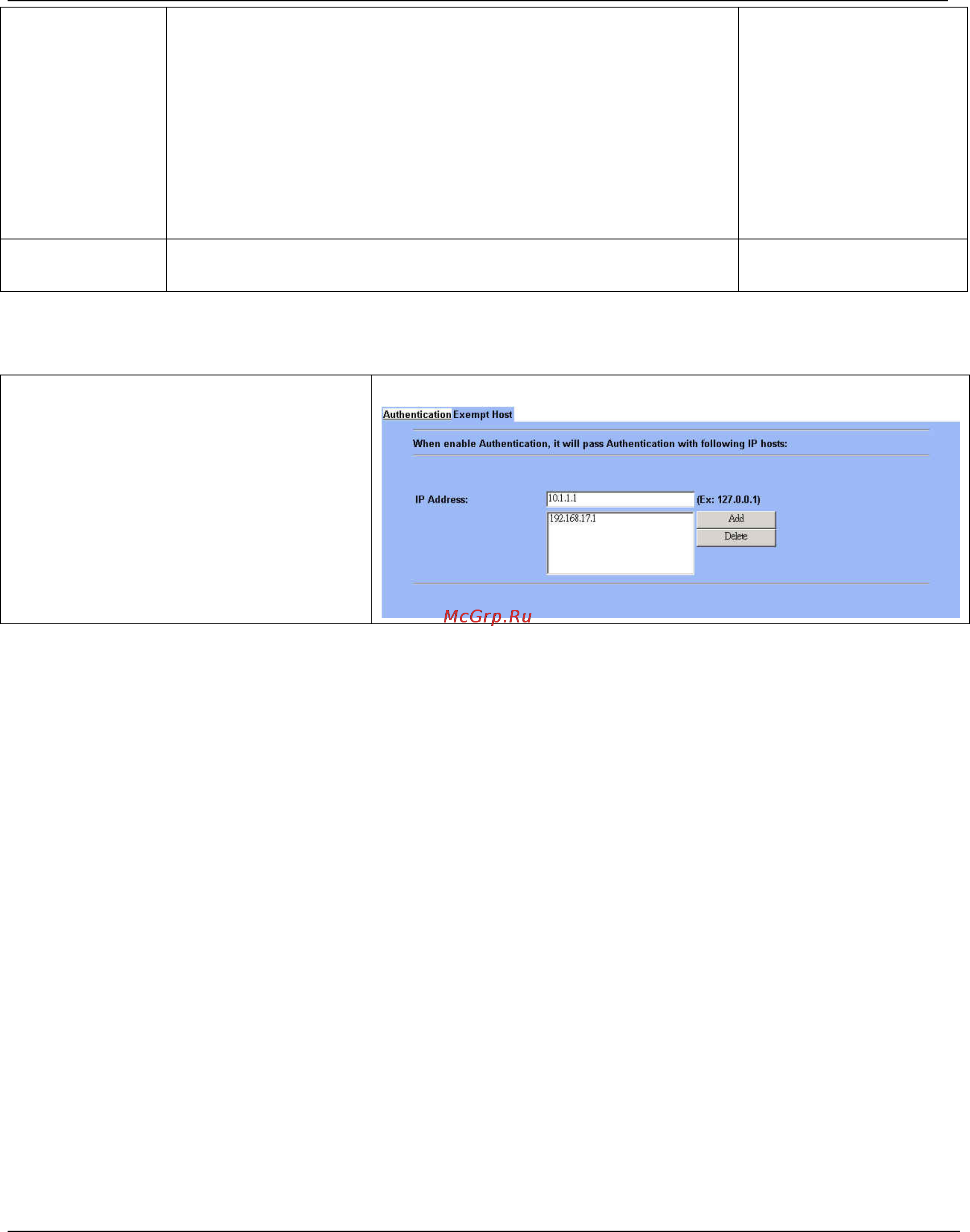 D-Link DFL-1500 [67/271] Exempt host