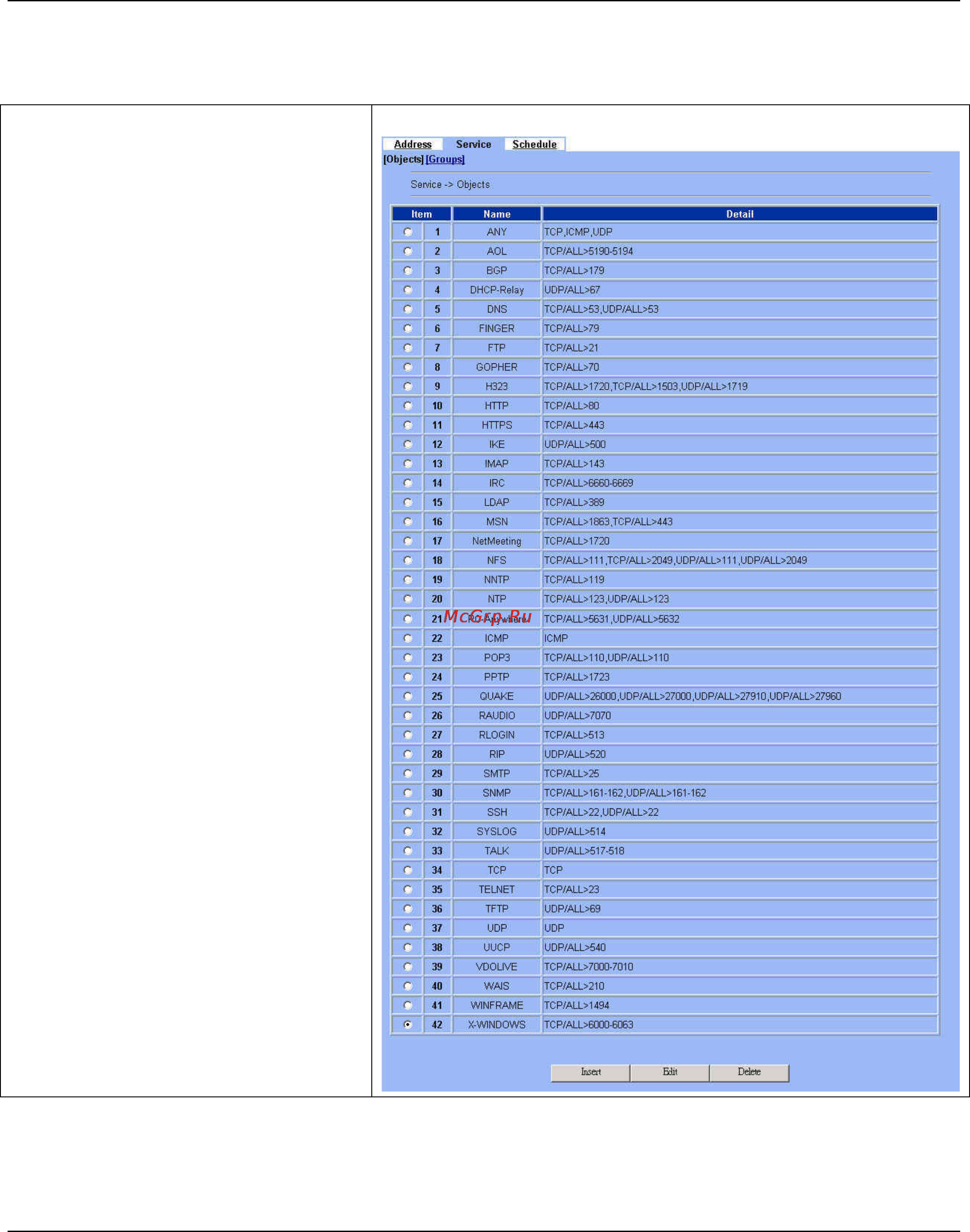 D-Link DFL-M510 [94/271] Setup service