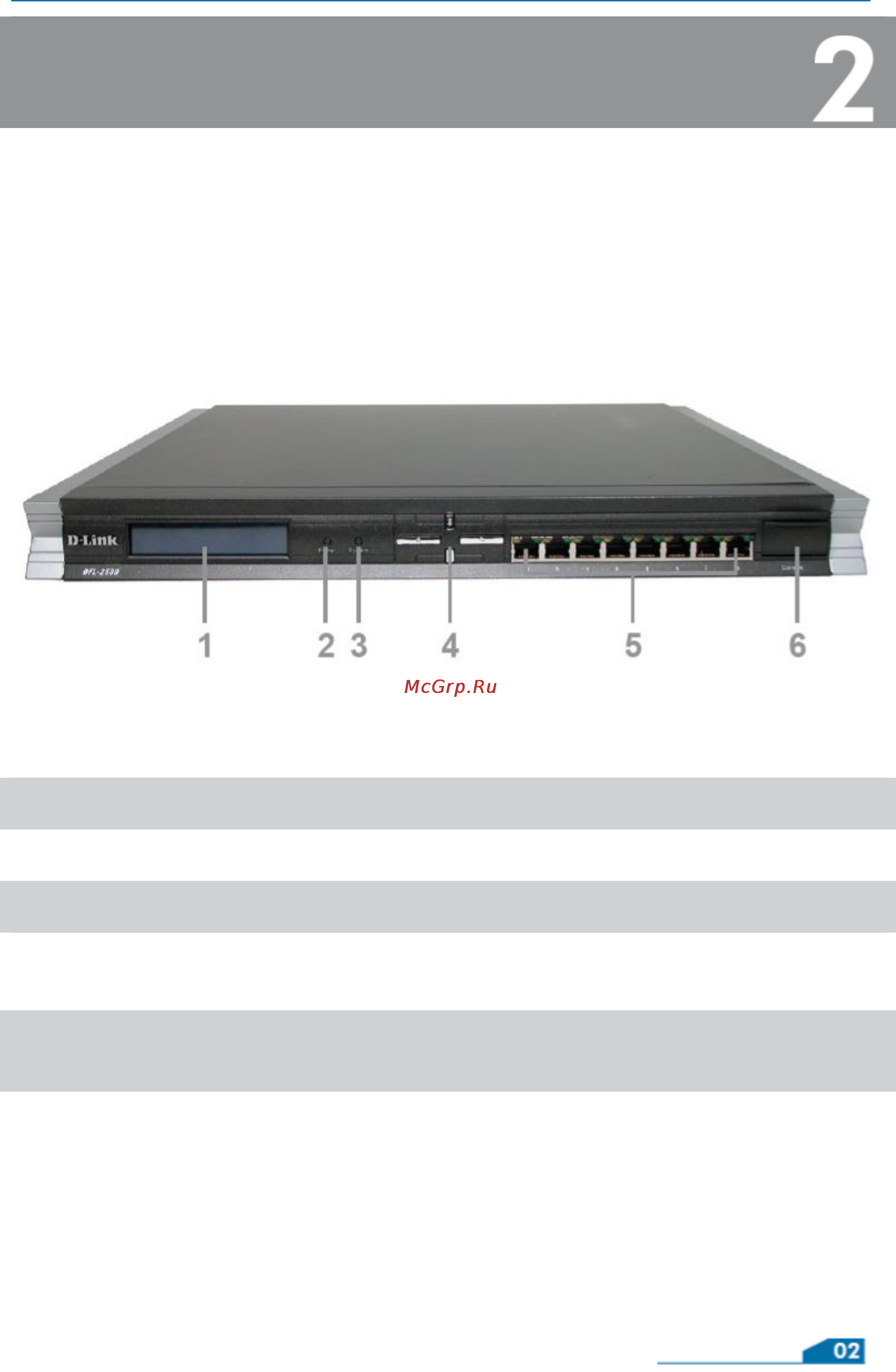 D-Link DFL-2500 [4/22] Dfl 2500 основные компоненты