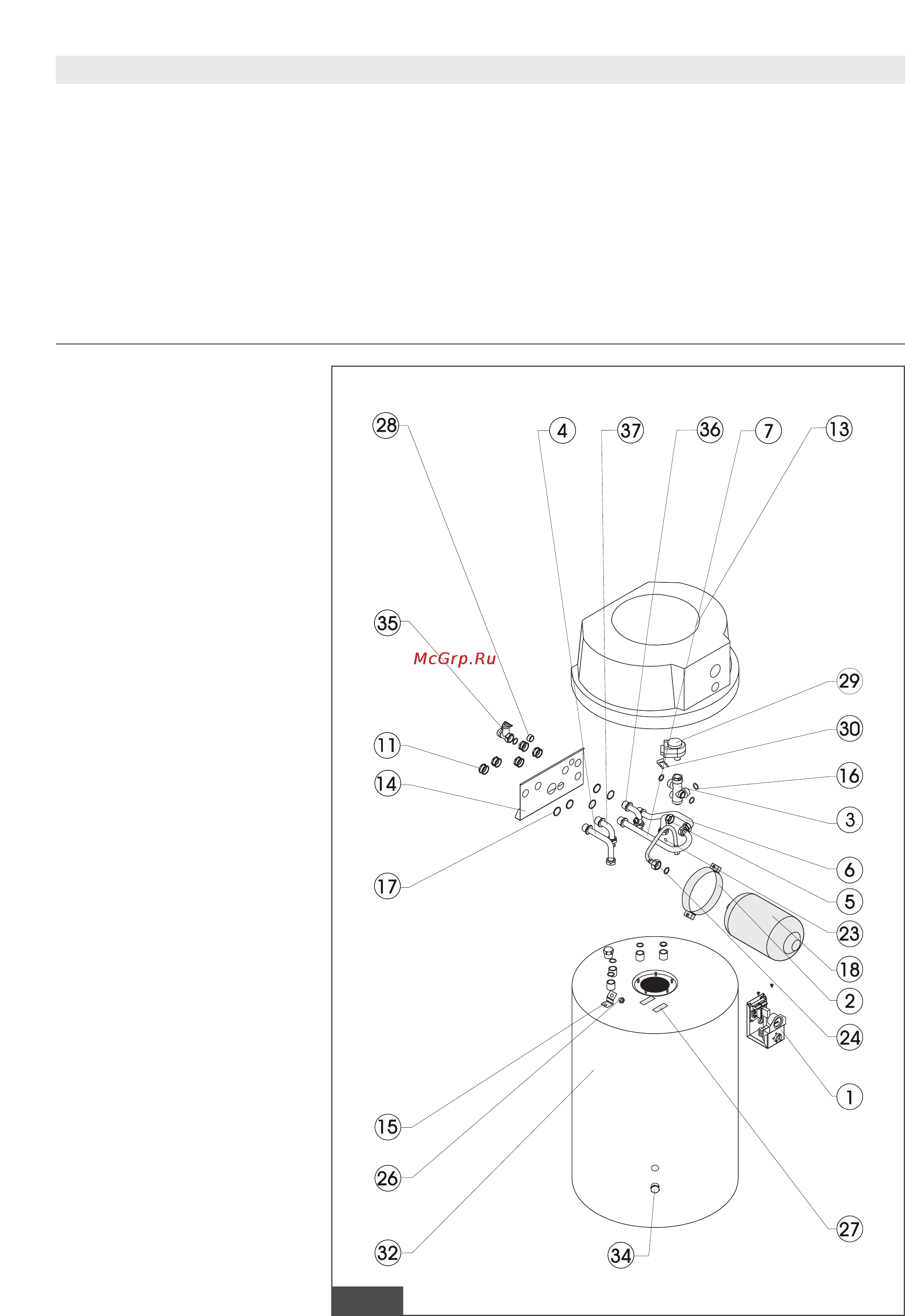 Fondital WHPF BM 120 [4/12] Технические характеристики