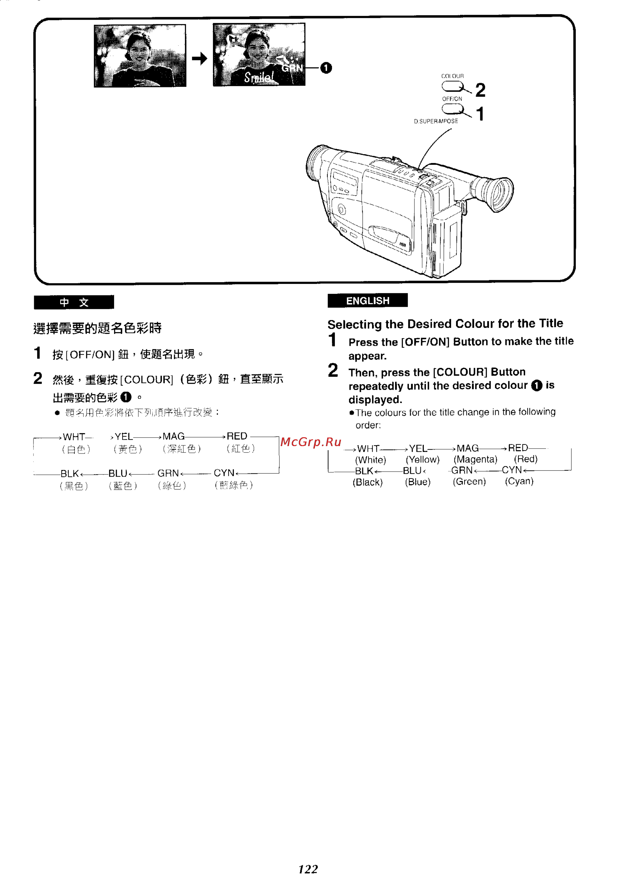 Panasonic NV-RX27EN [115/150] Tus esio