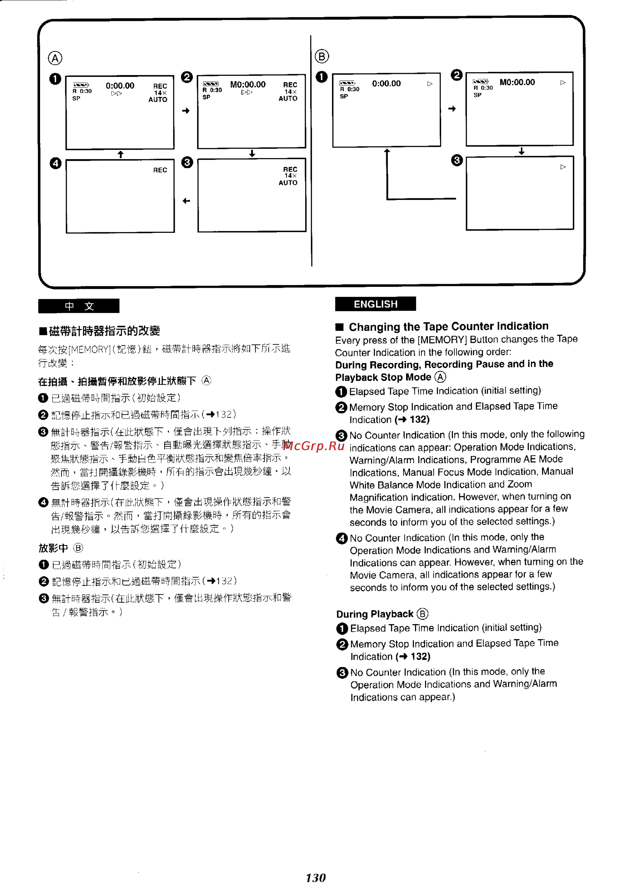 Panasonic NV-RX27EN [123/150] W wf w t