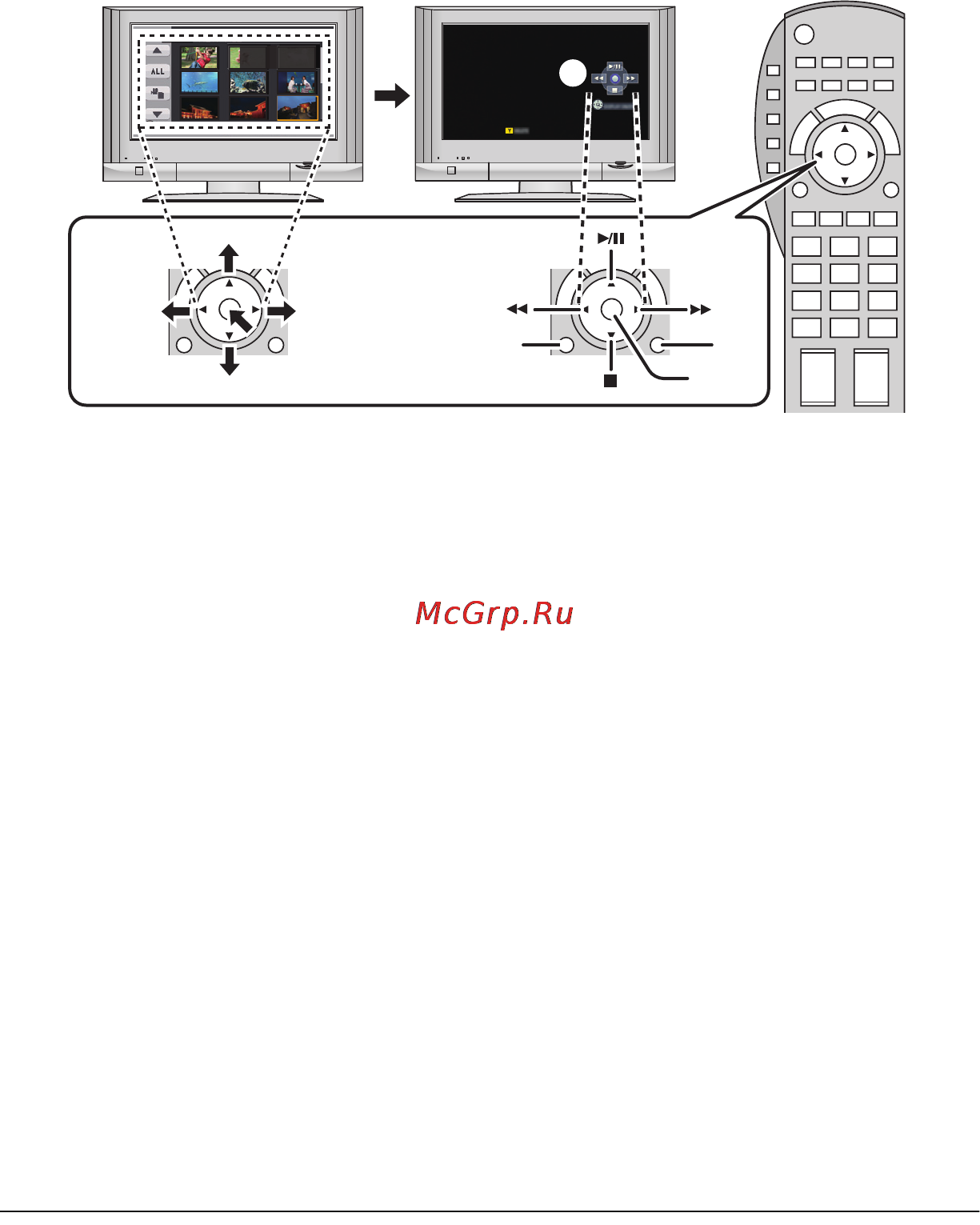 Panasonic HC-V100 [68/105] Работа с пультом дистанционного управления для телевизора
