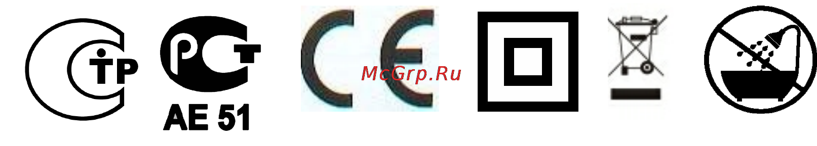 Polaris PCG 0715 [5/6] Информация о сертификации