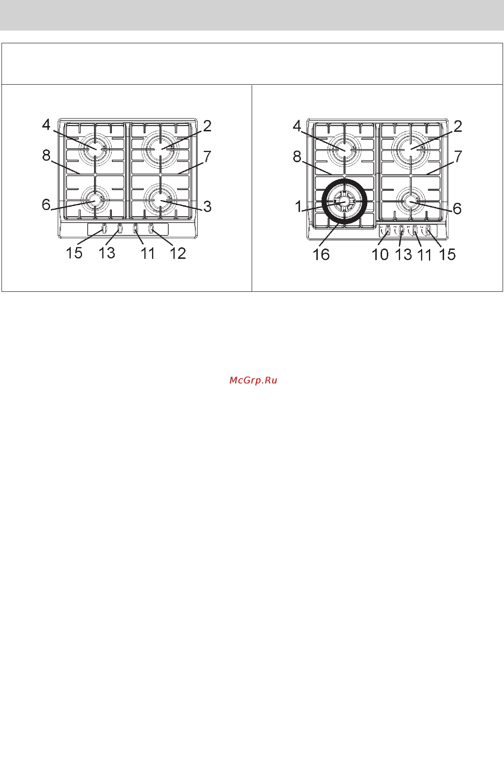 Gorenje G64AX1 [17/47] Опис робочих поверхонь