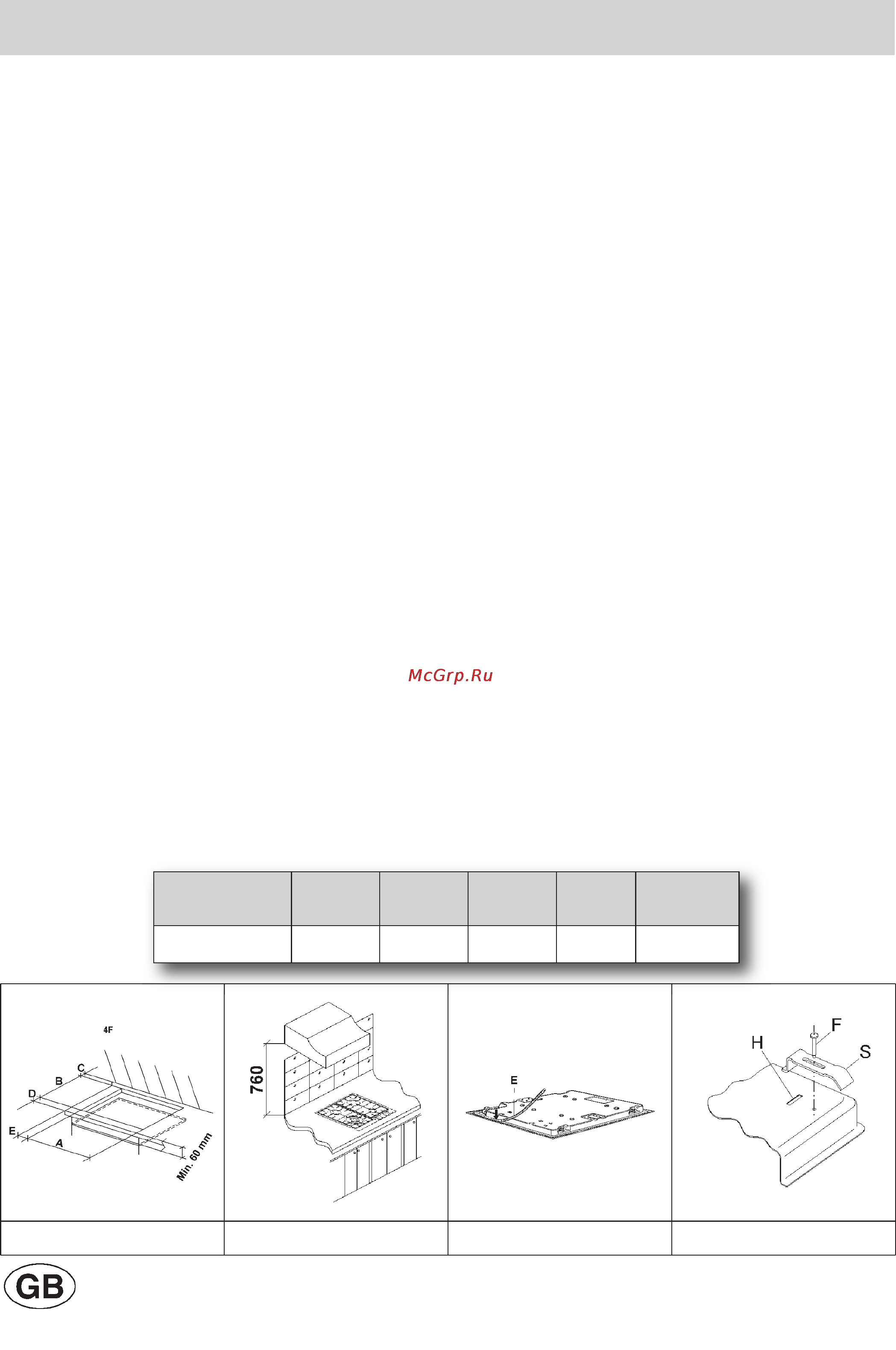 Gorenje G640AX1 [37/47] Installation