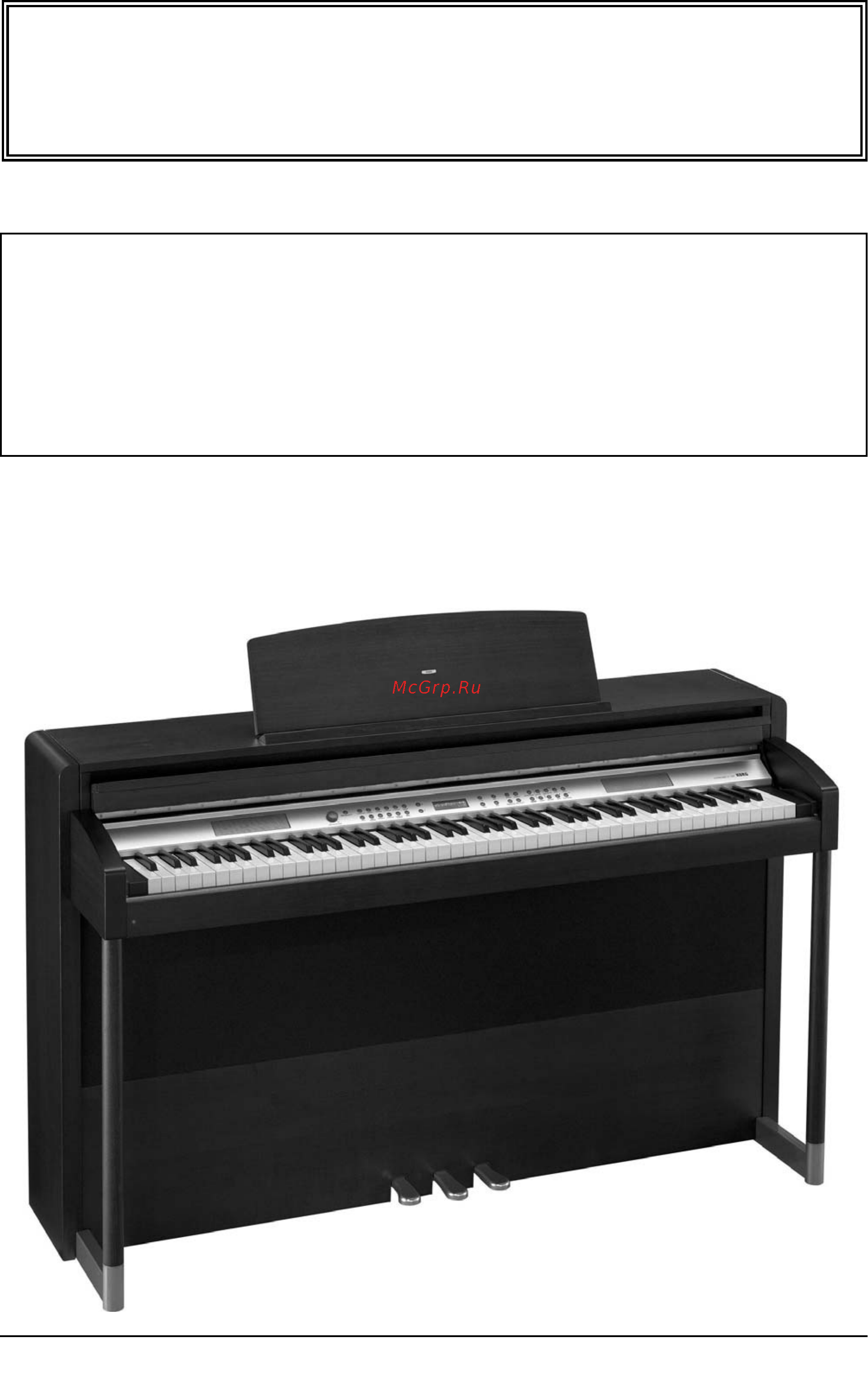 Korg C-720 Инструкция по эксплуатации онлайн