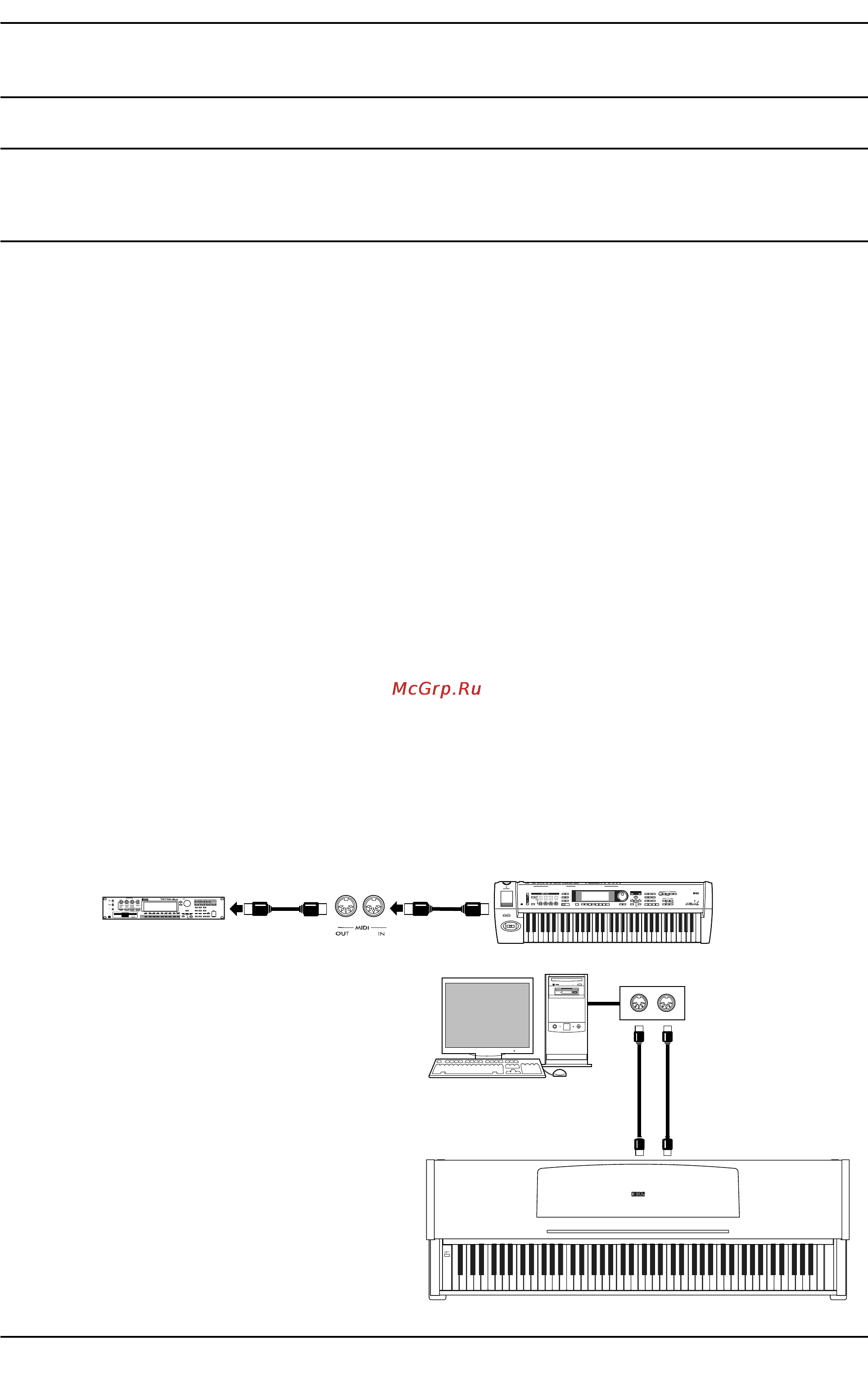 Korg C-320 [13/23] Растянутая настройка