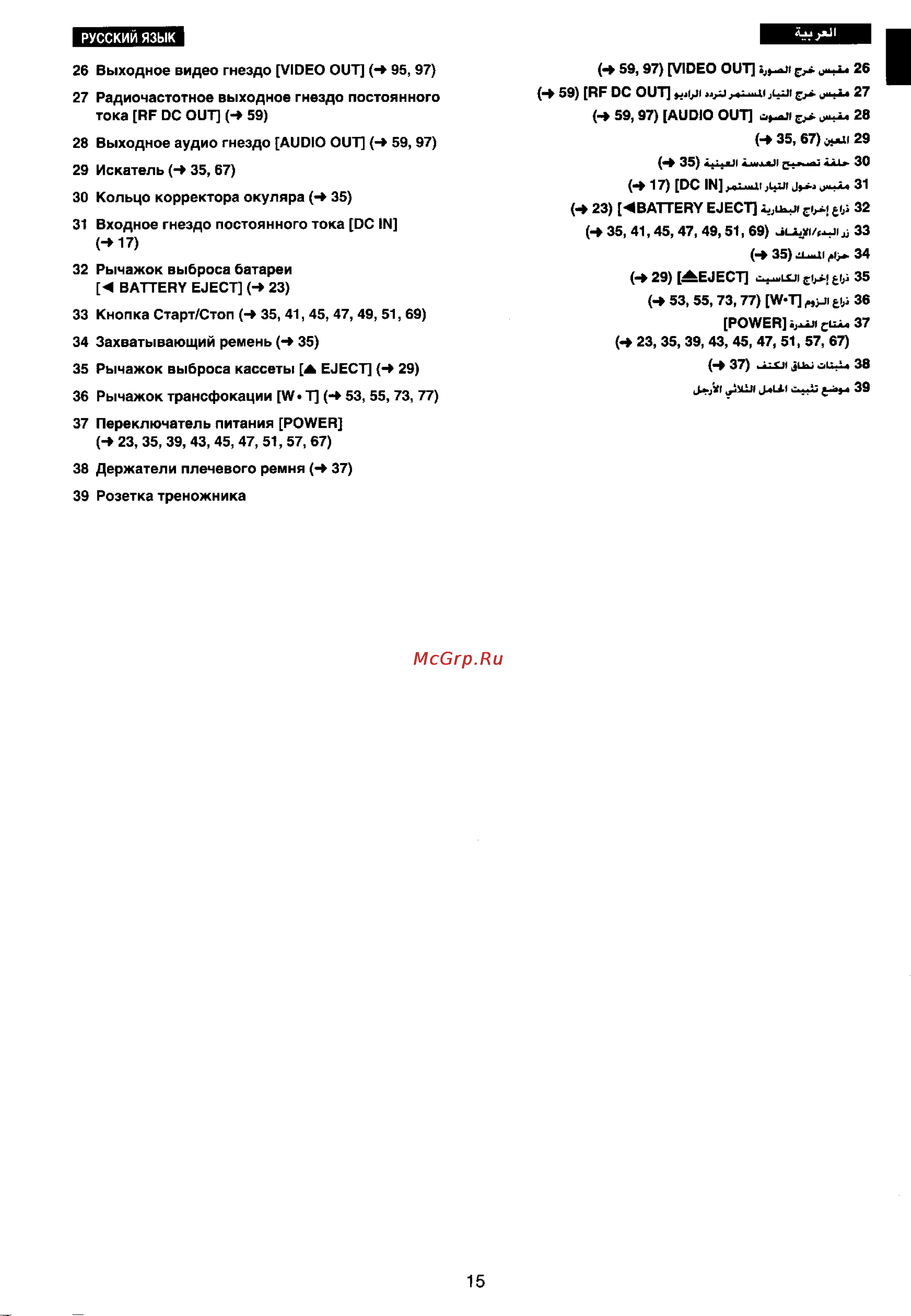 Panasonic NV-RX11EN Инструкция по эксплуатации онлайн [12/110] 17683