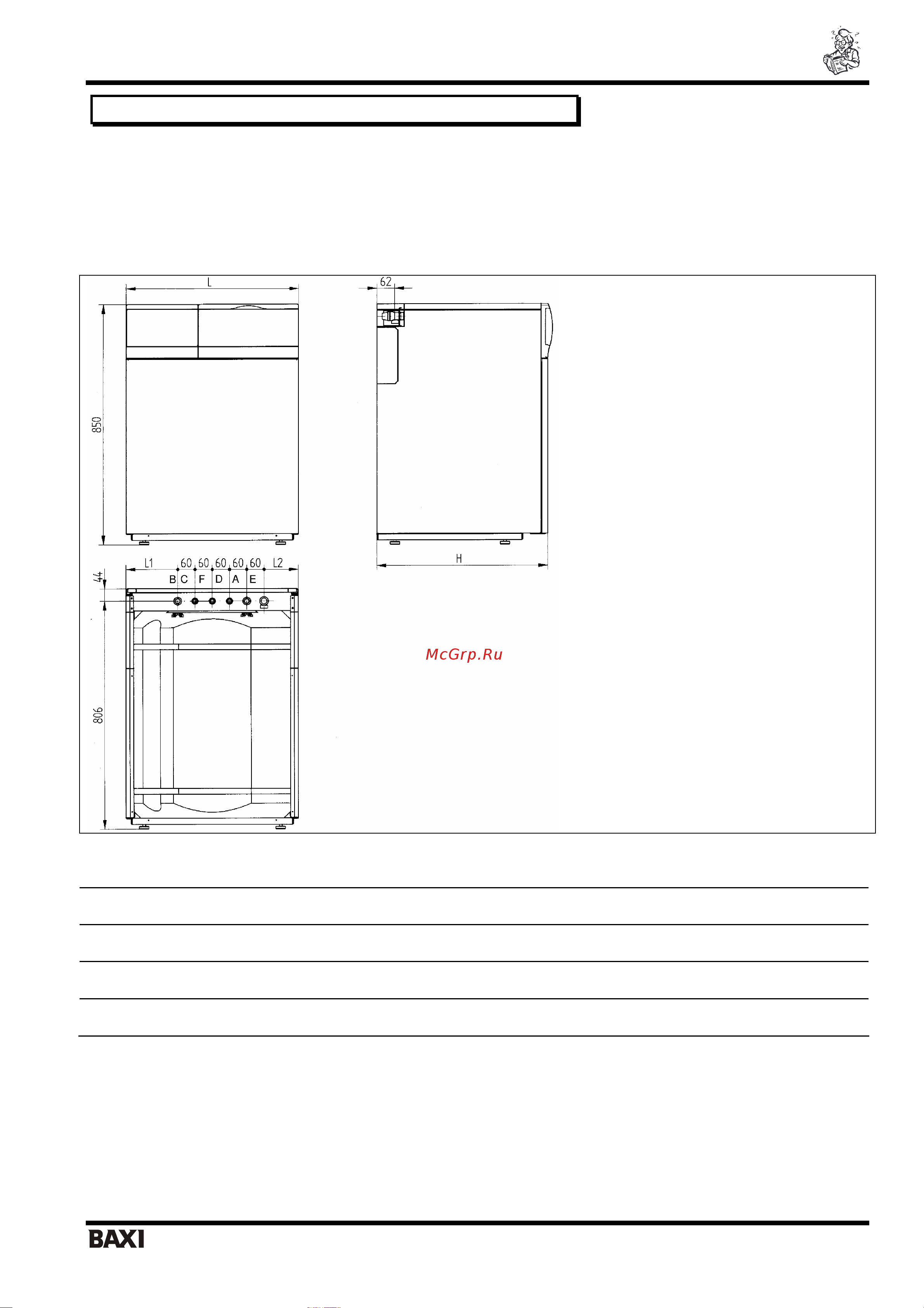 Baxi Luna UB Inox 80 [5/11] Руководство для технического персонала