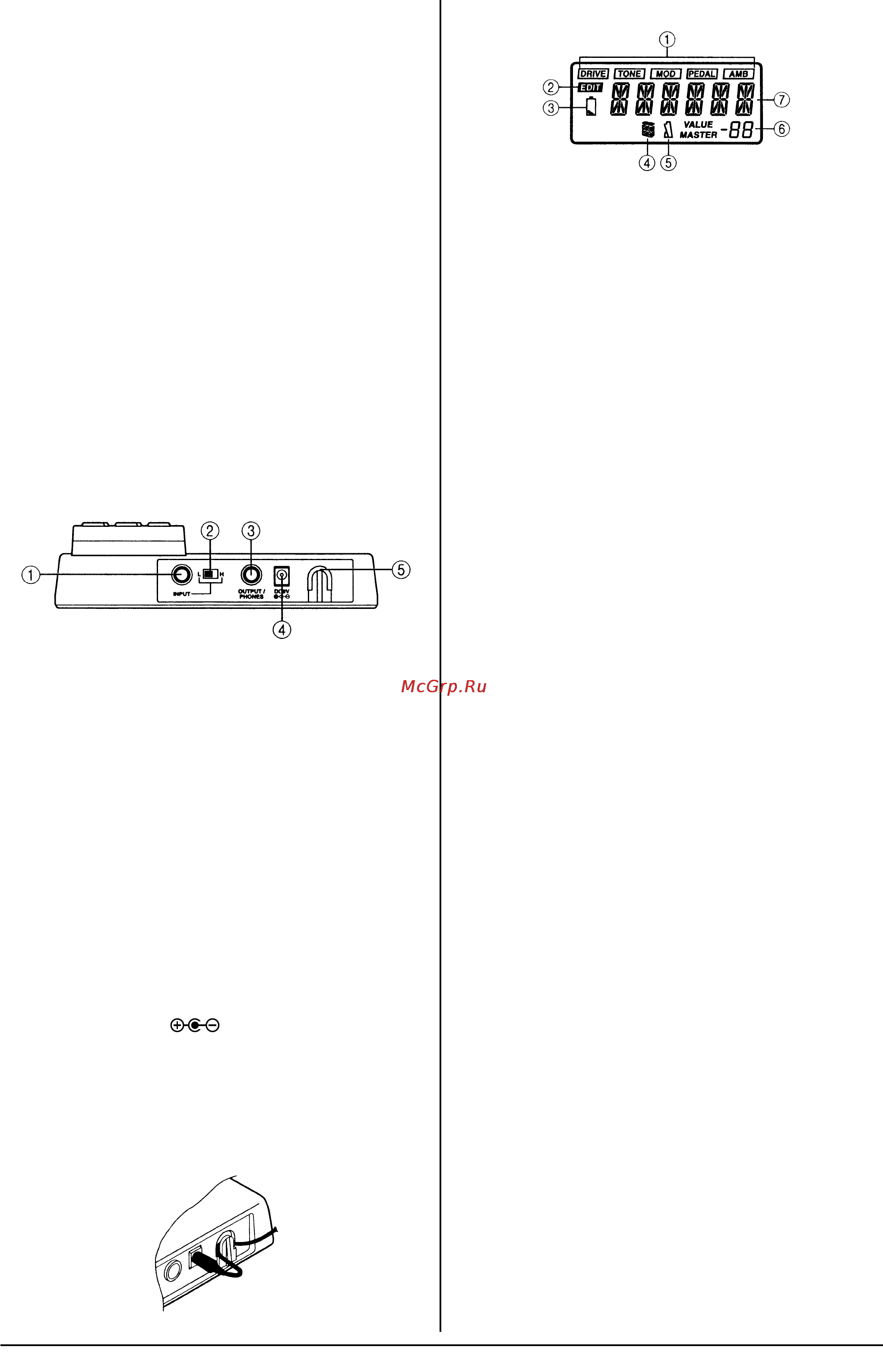 Korg ToneWorks AX1B [3/10] Коммутация