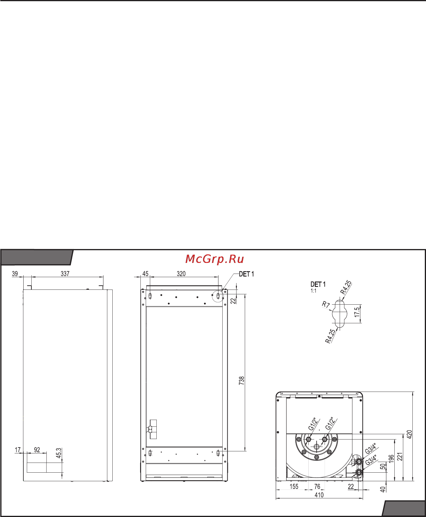 Protherm B60Z [14/20] Технические параметры